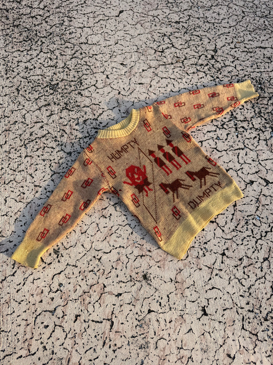 1950s humpty dumpty knit