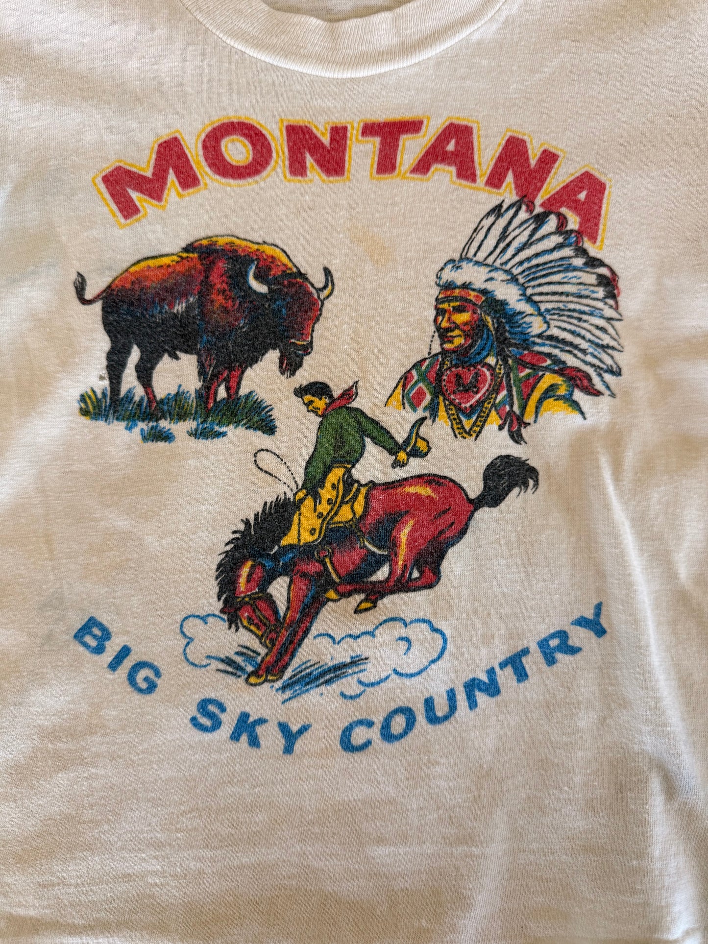 1950s montana souvenir shirt