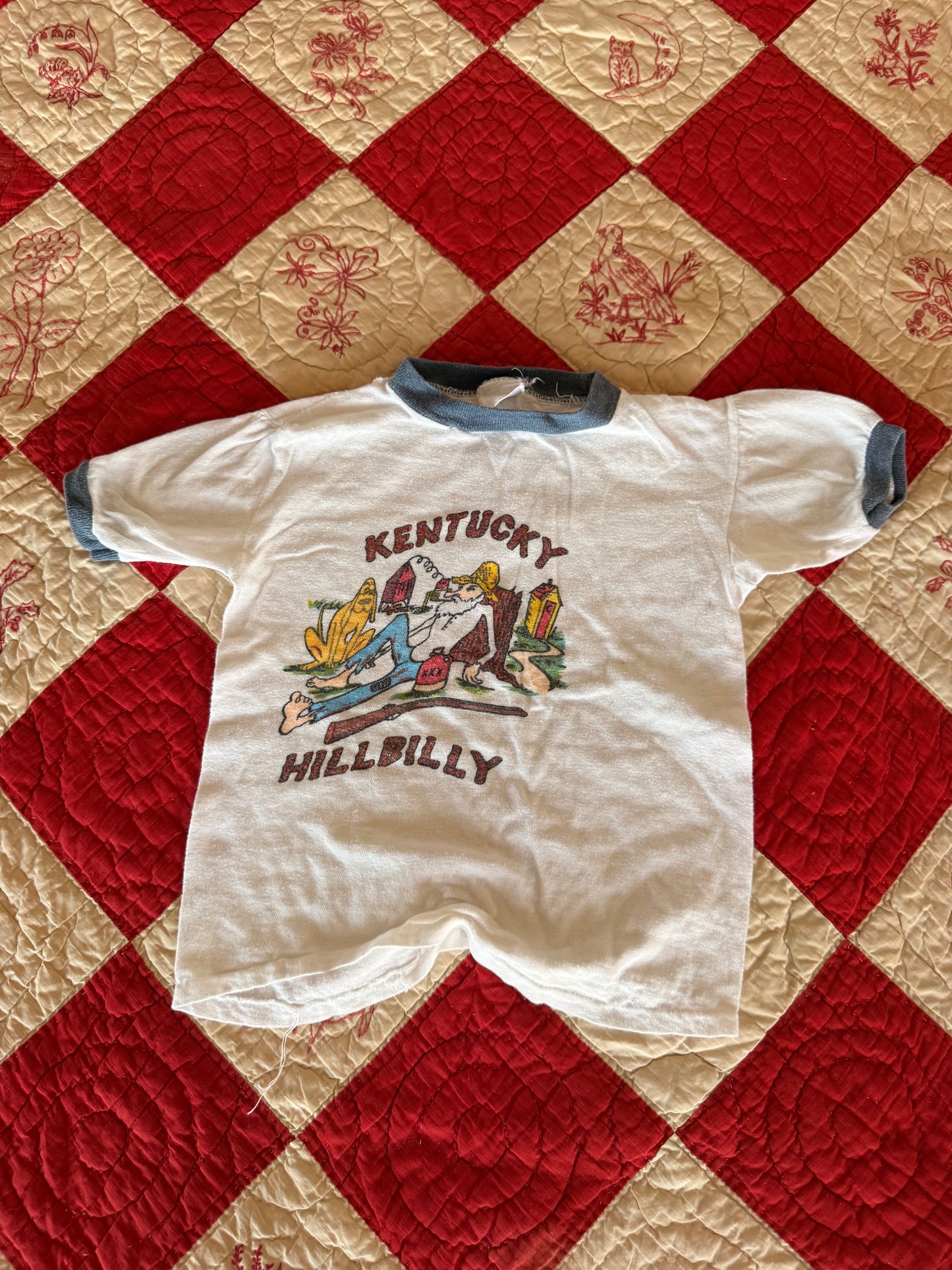 1970s kentucky hillbilly souvenir tee