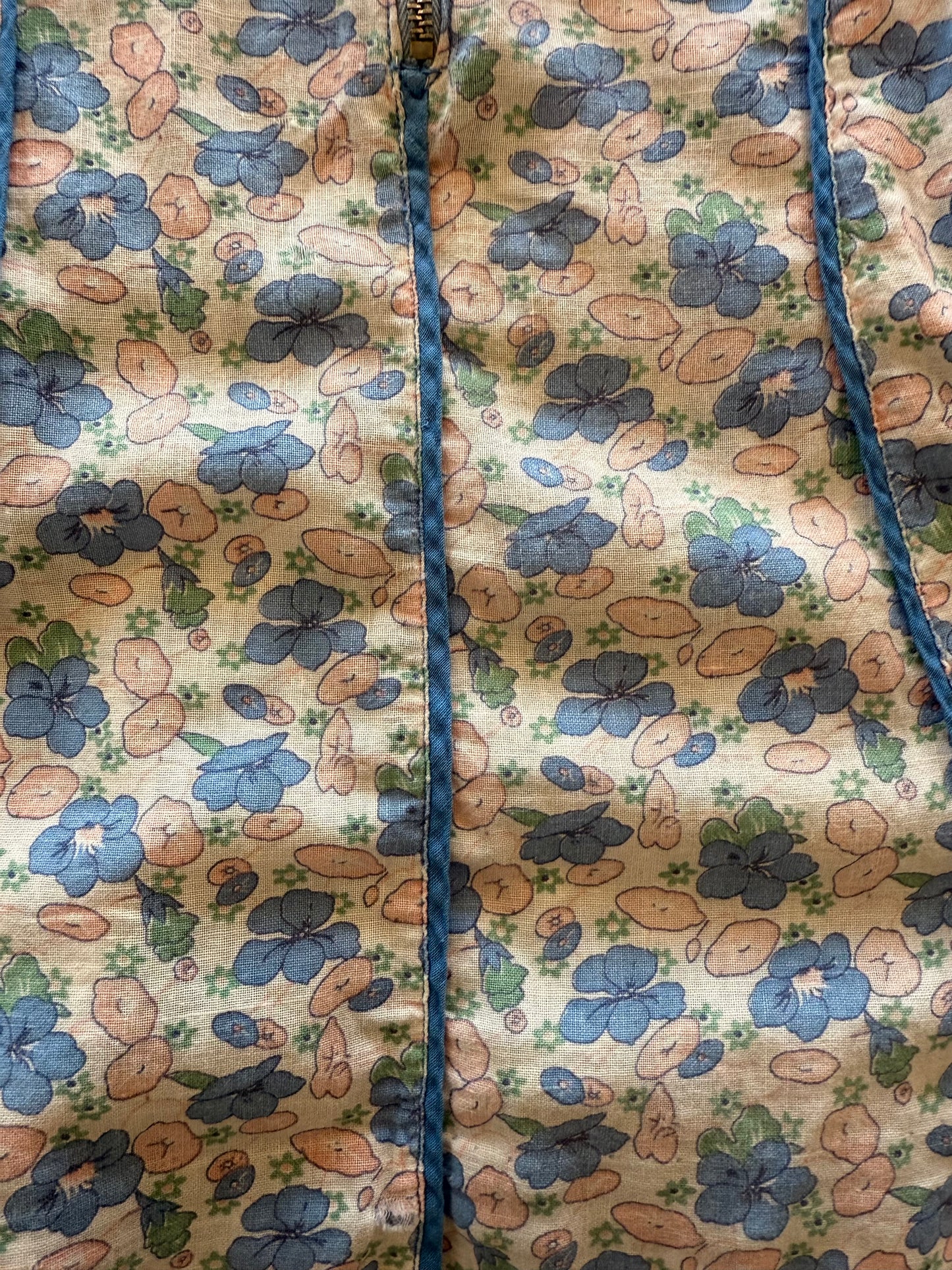 1930s petunia dress