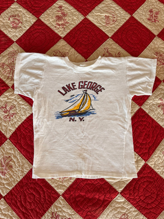 1960s lake george new york souvenir tee (ADULT)