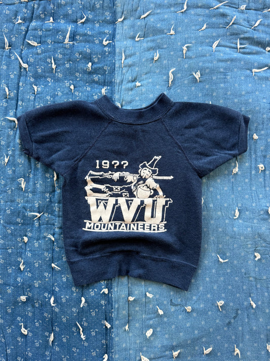 1970s west virginia university mountaineers sweatshirt