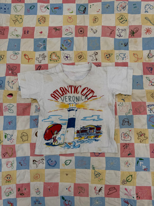 1960s atlantic city souvenir tee