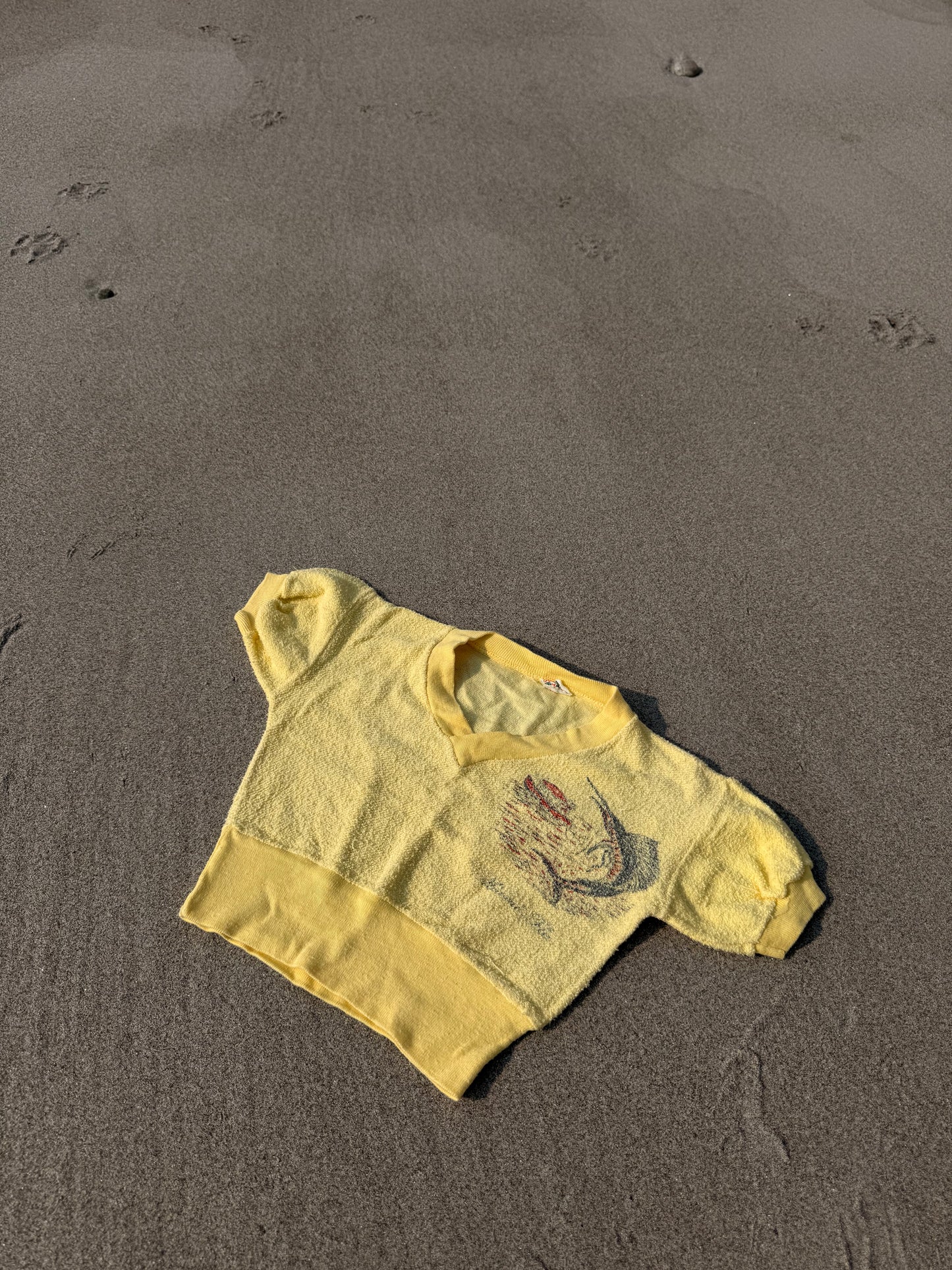 1950s miami terrycloth marlin souvenir tee