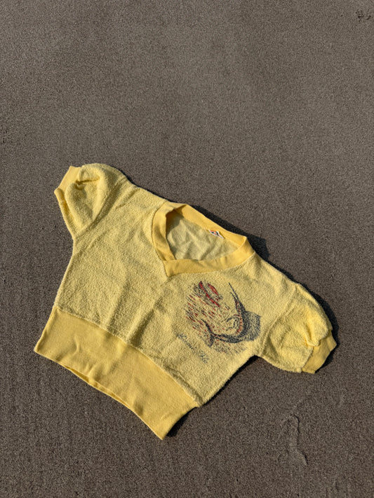 1950s miami terrycloth marlin souvenir tee