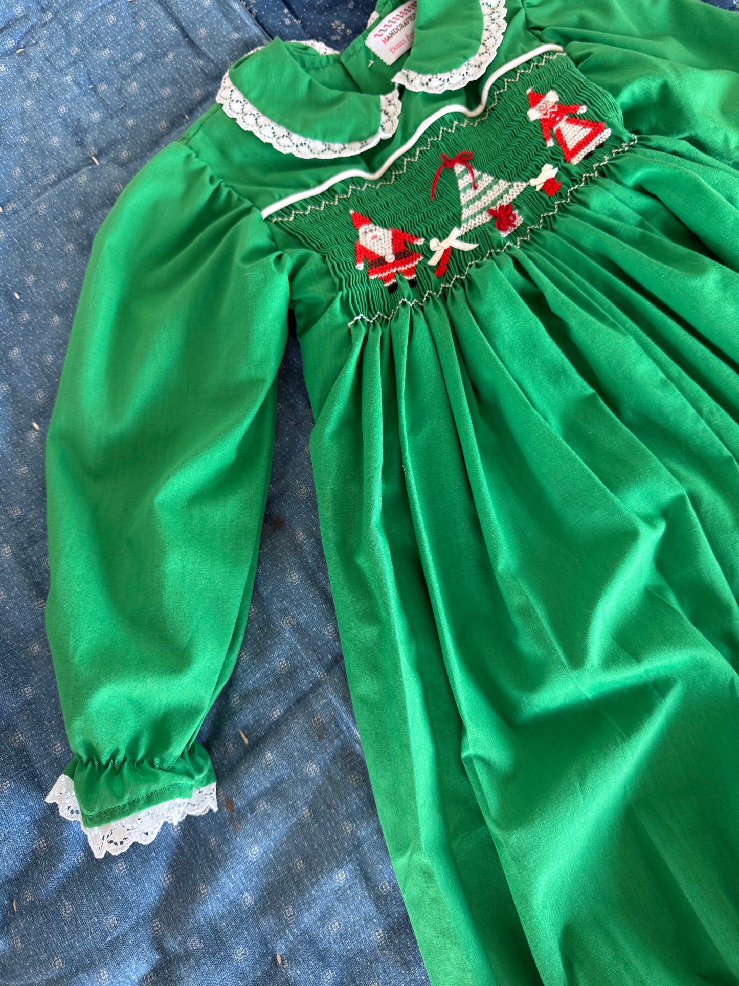1960s christmas playsuit