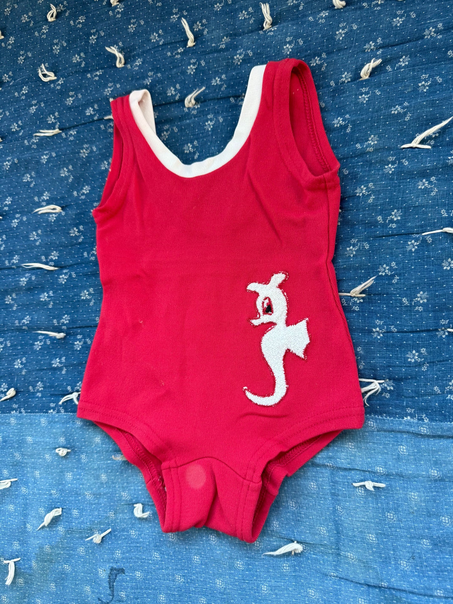 1960s seahorse swimsuit