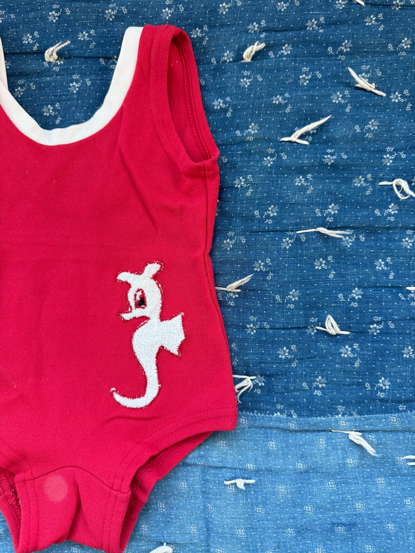 1960s seahorse swimsuit