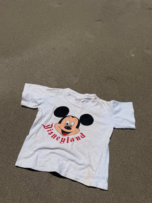 1960s mickey mouse wiggle eyes disneyland tee