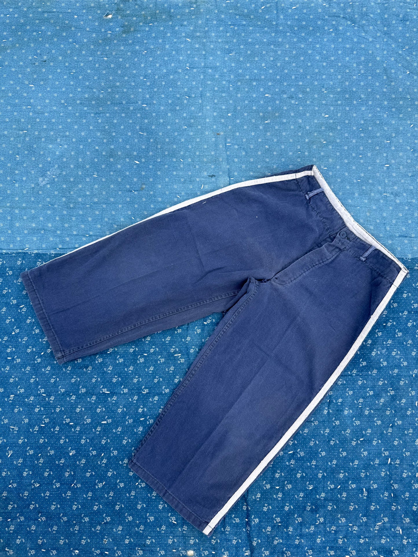 1940s cotton navy set
