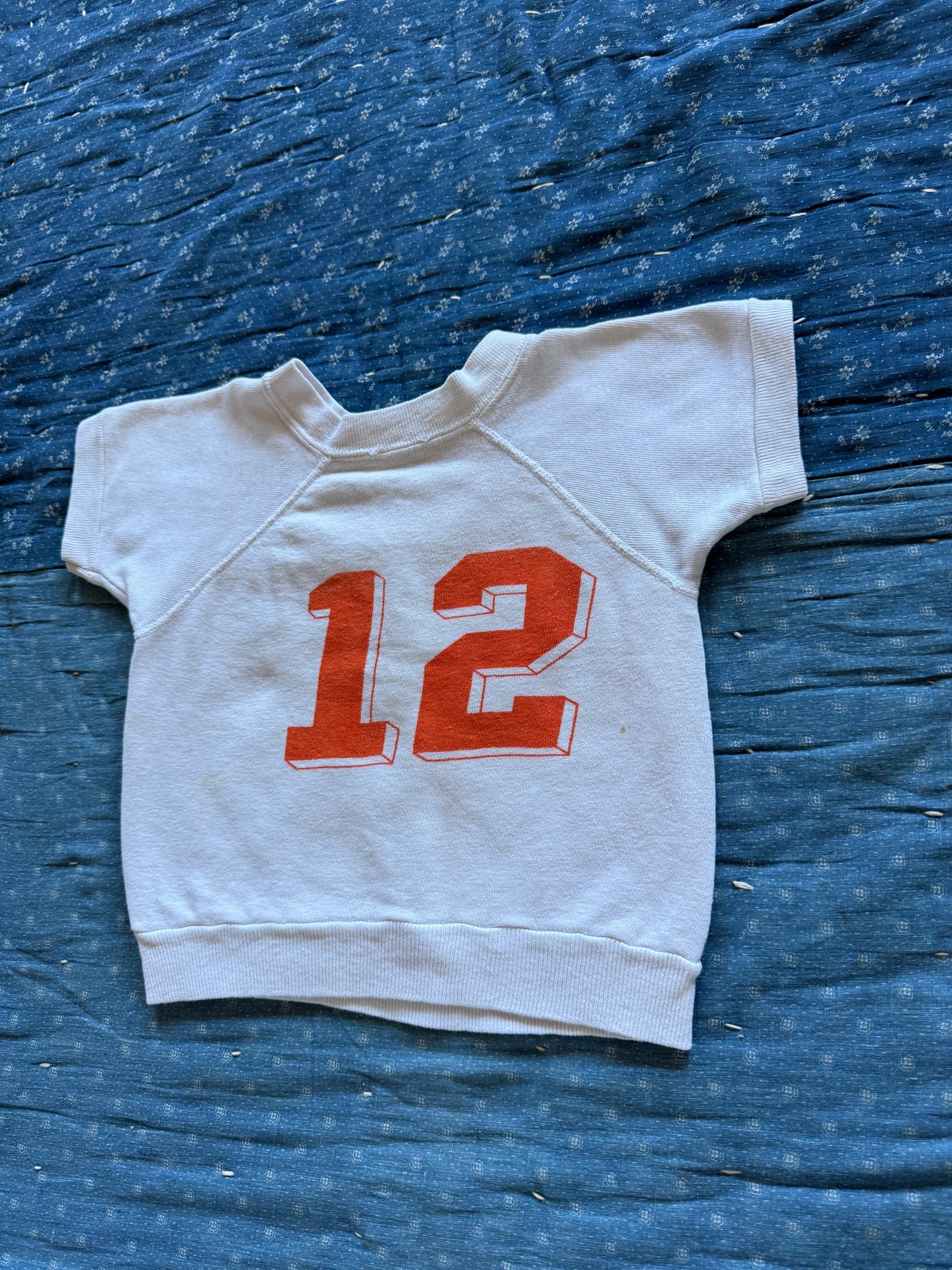 1970s athletic sweatshirt tee