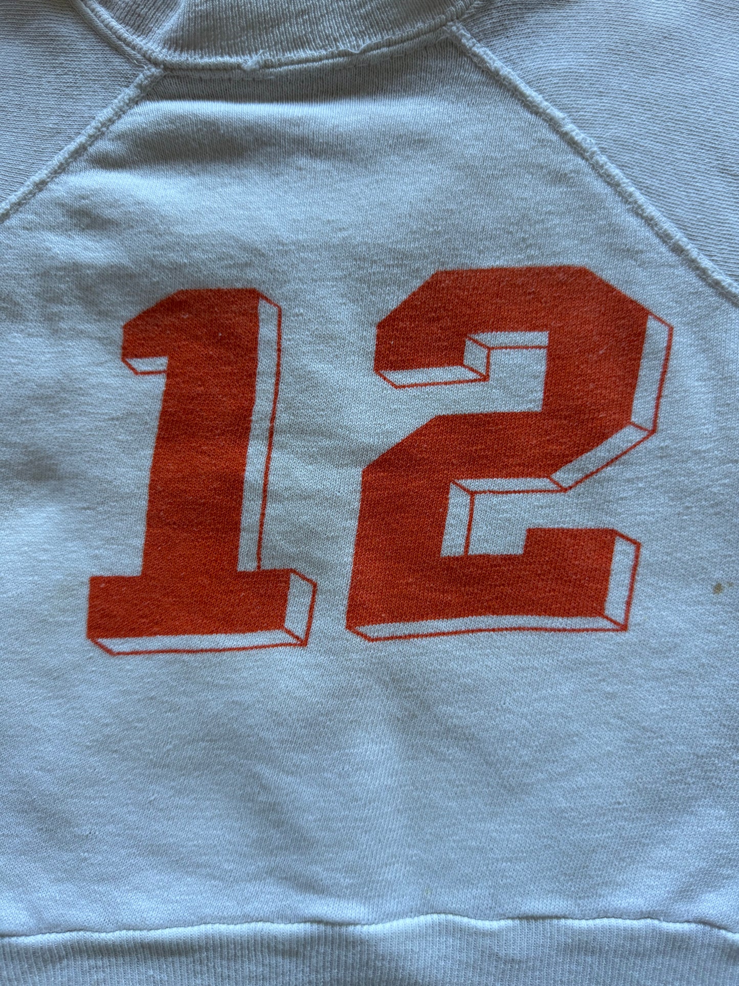 1970s athletic sweatshirt tee