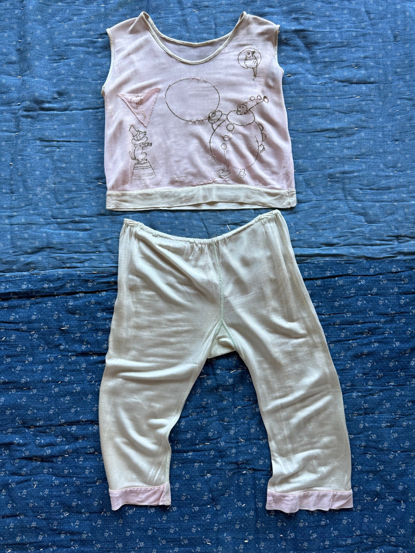 1920s circus beach pajamas
