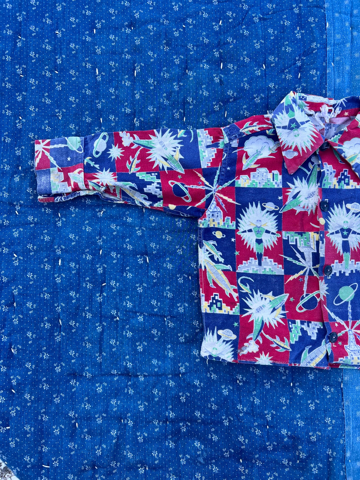 1950s flash gordon flannel