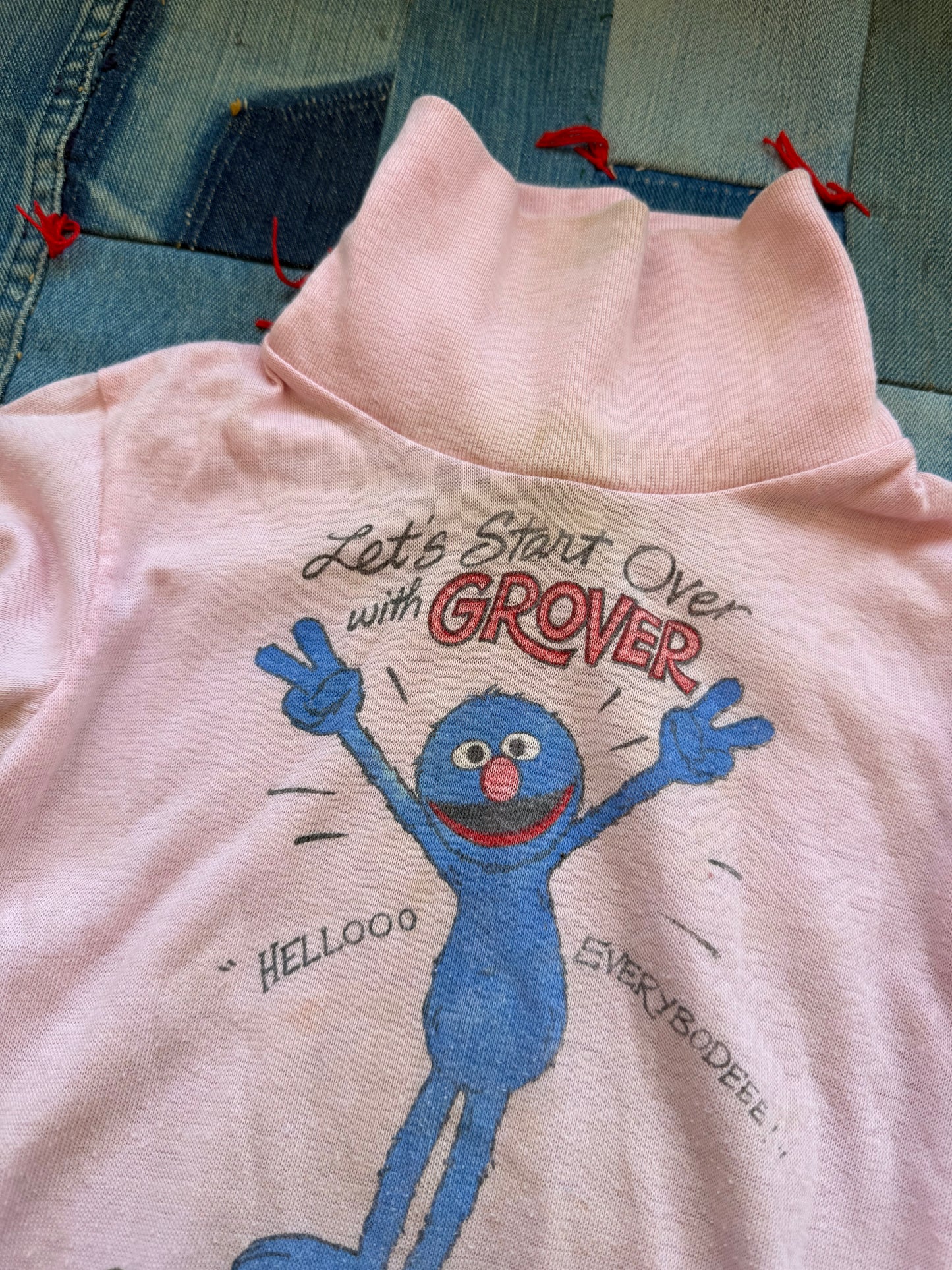 1970s grover for president turtleneck