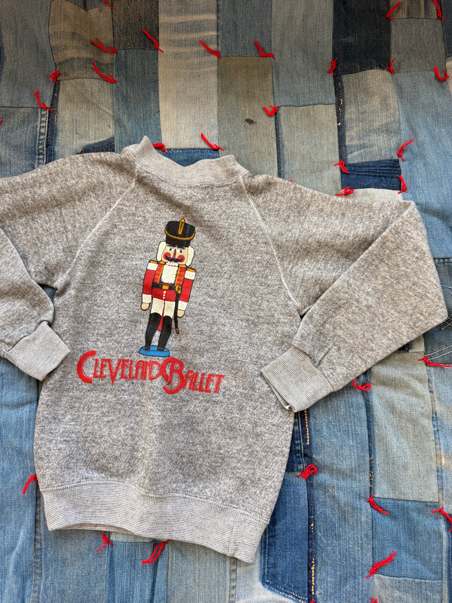 1970s cleveland ballet nutcracker sweatshirt
