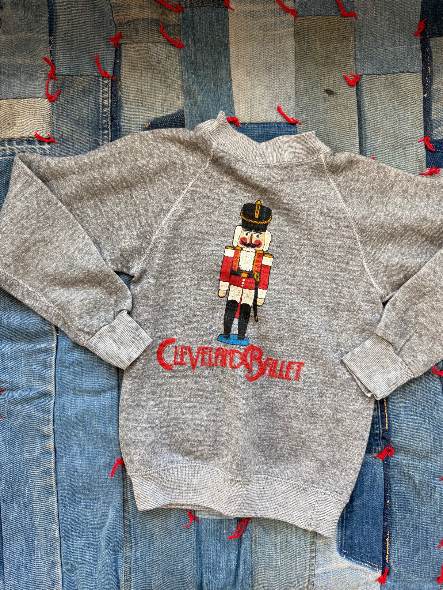 1970s cleveland ballet nutcracker sweatshirt