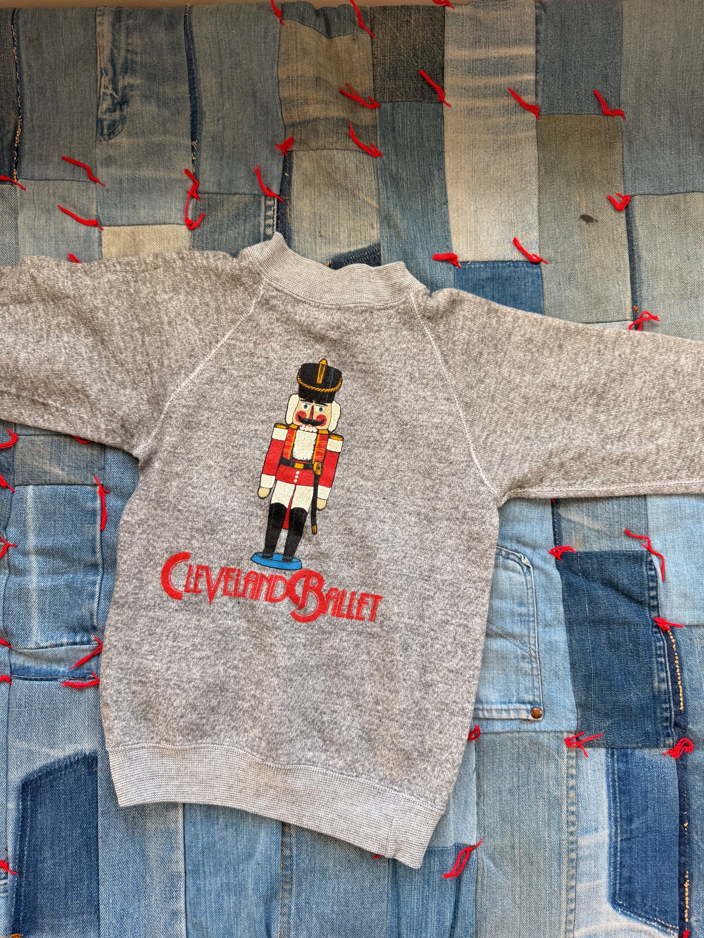 1970s cleveland ballet nutcracker sweatshirt