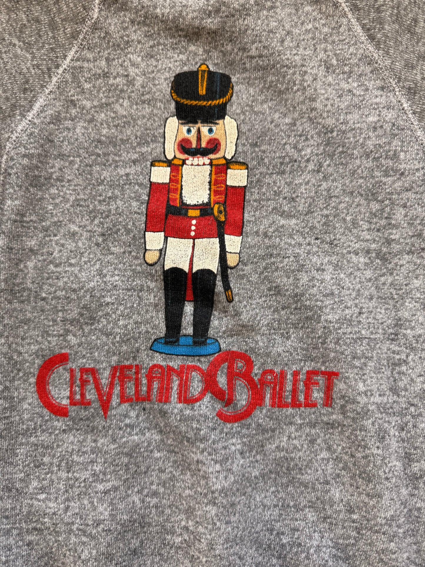 1970s cleveland ballet nutcracker sweatshirt