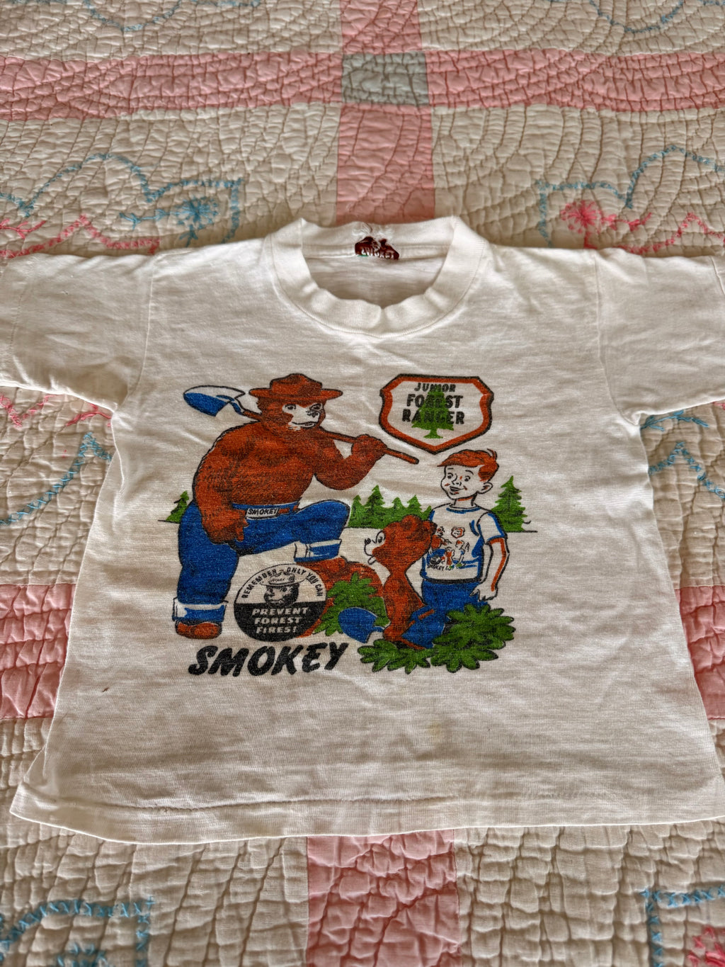1960s smokey the bear tee