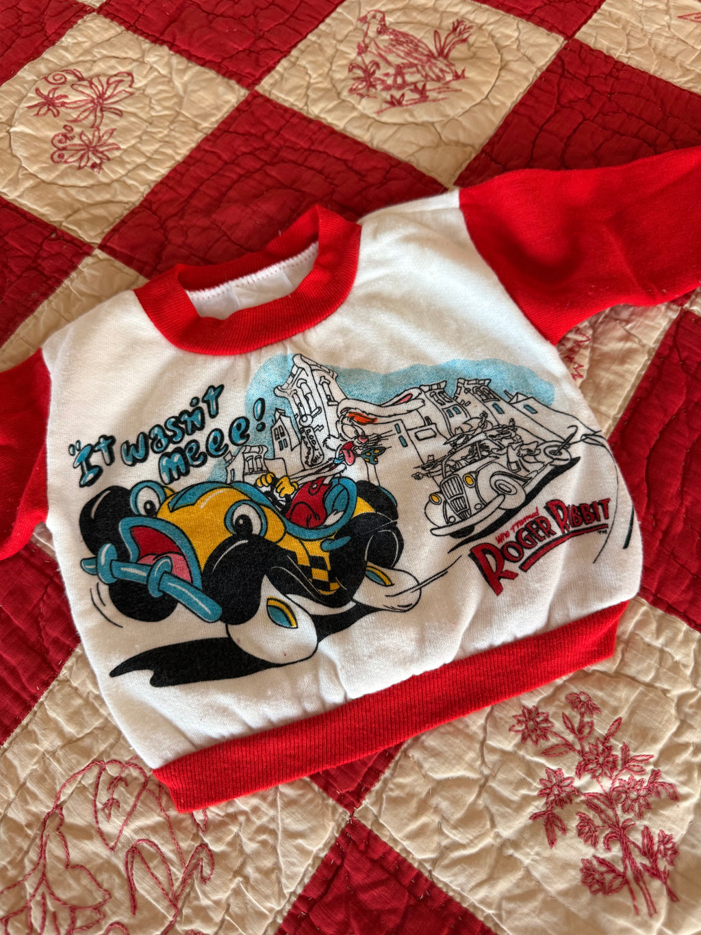 1980s who framed roger rabbit sweatshirt