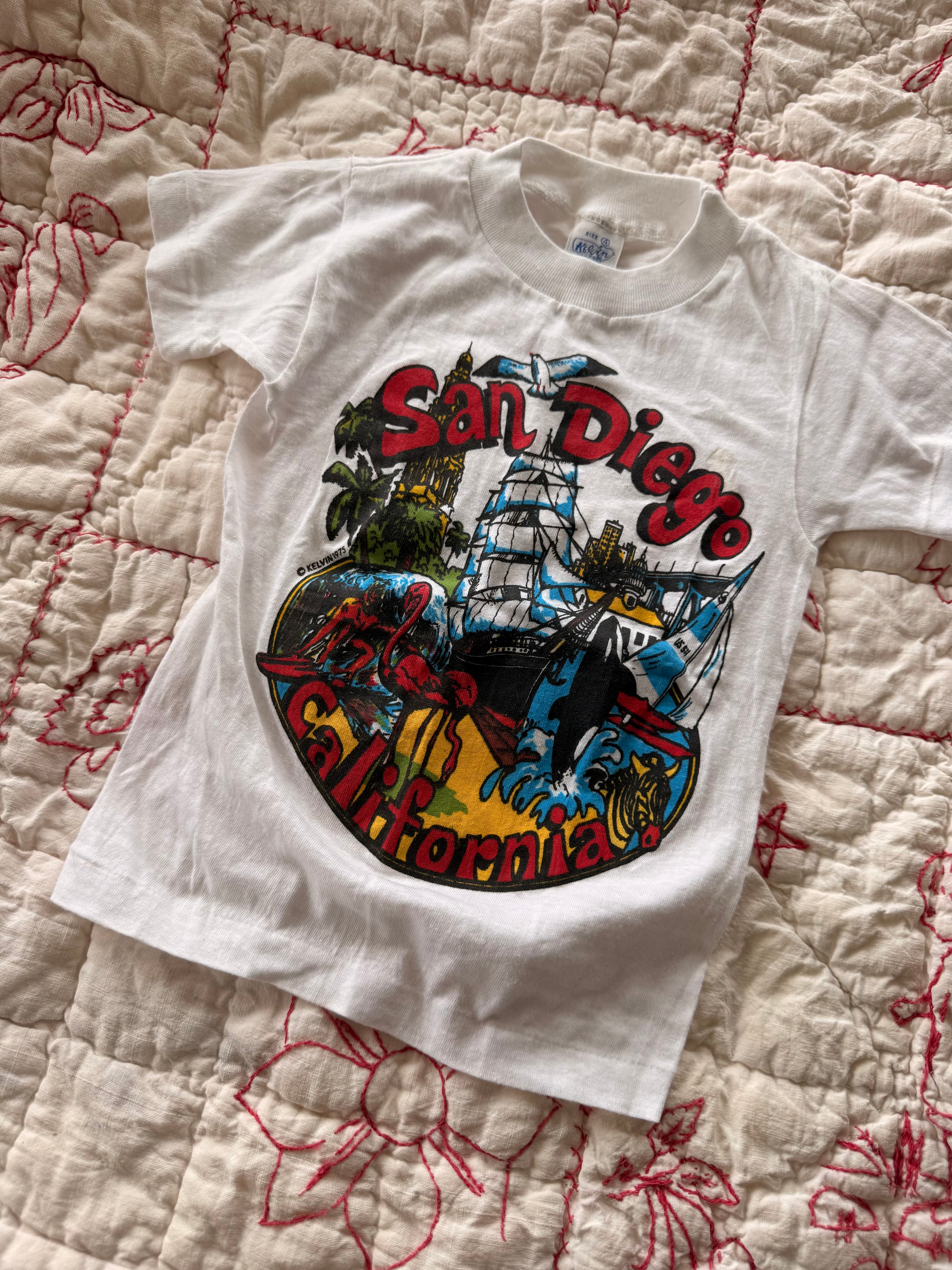 1970s san diego souvenir tee