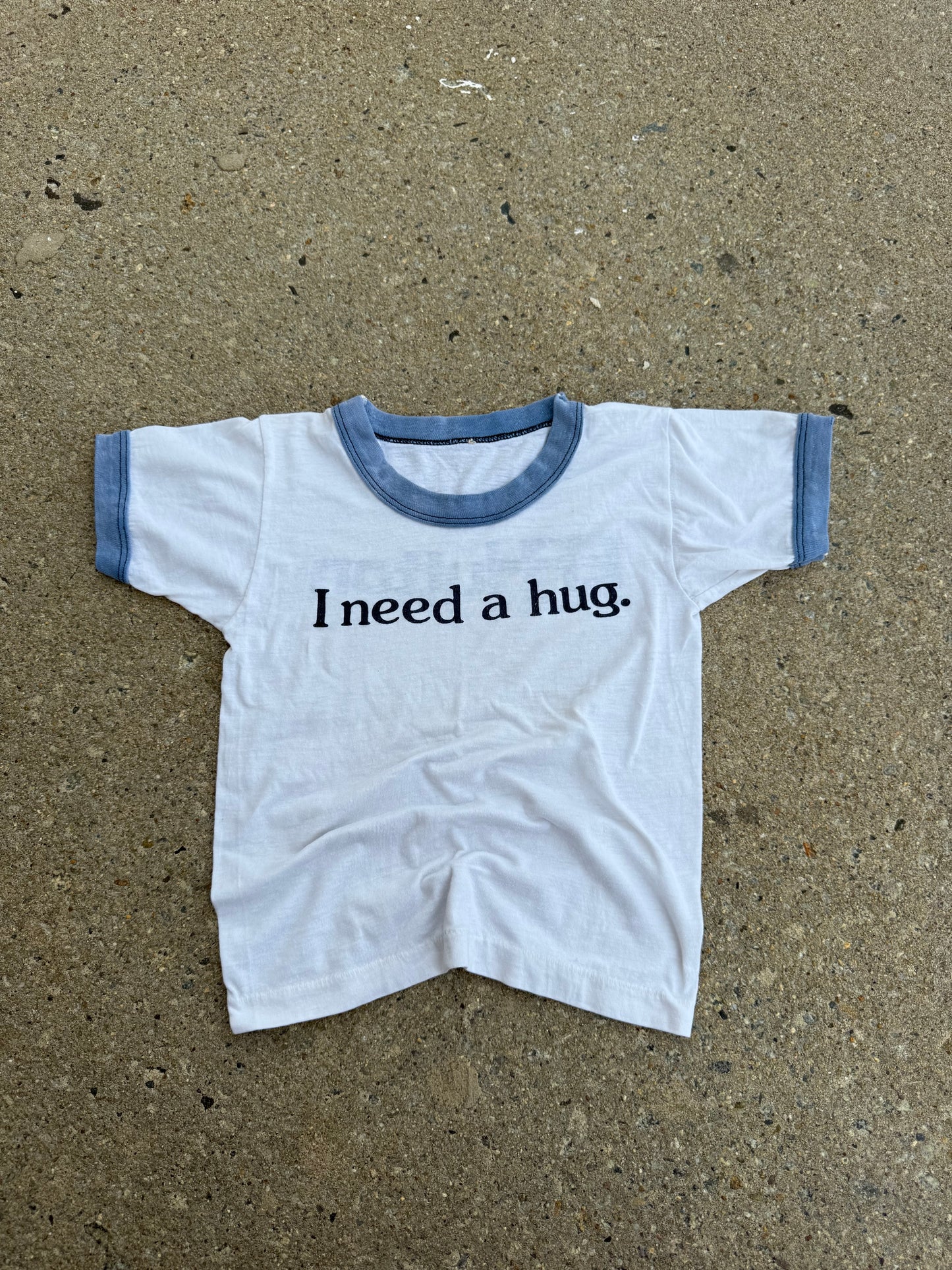 ef hutton ‘i need a hug’ advertising tee
