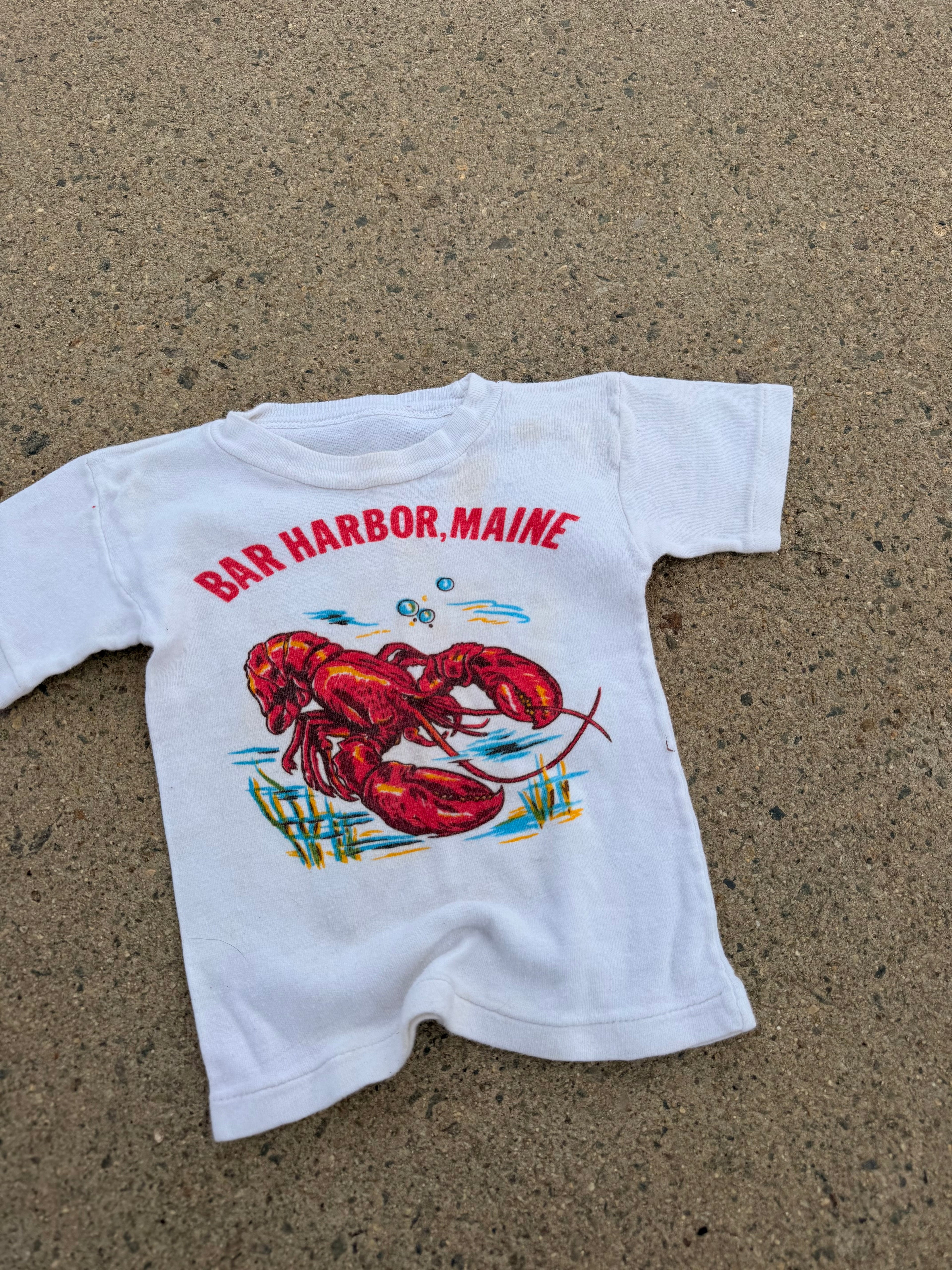 1950 bar harbor maine souvenir tee