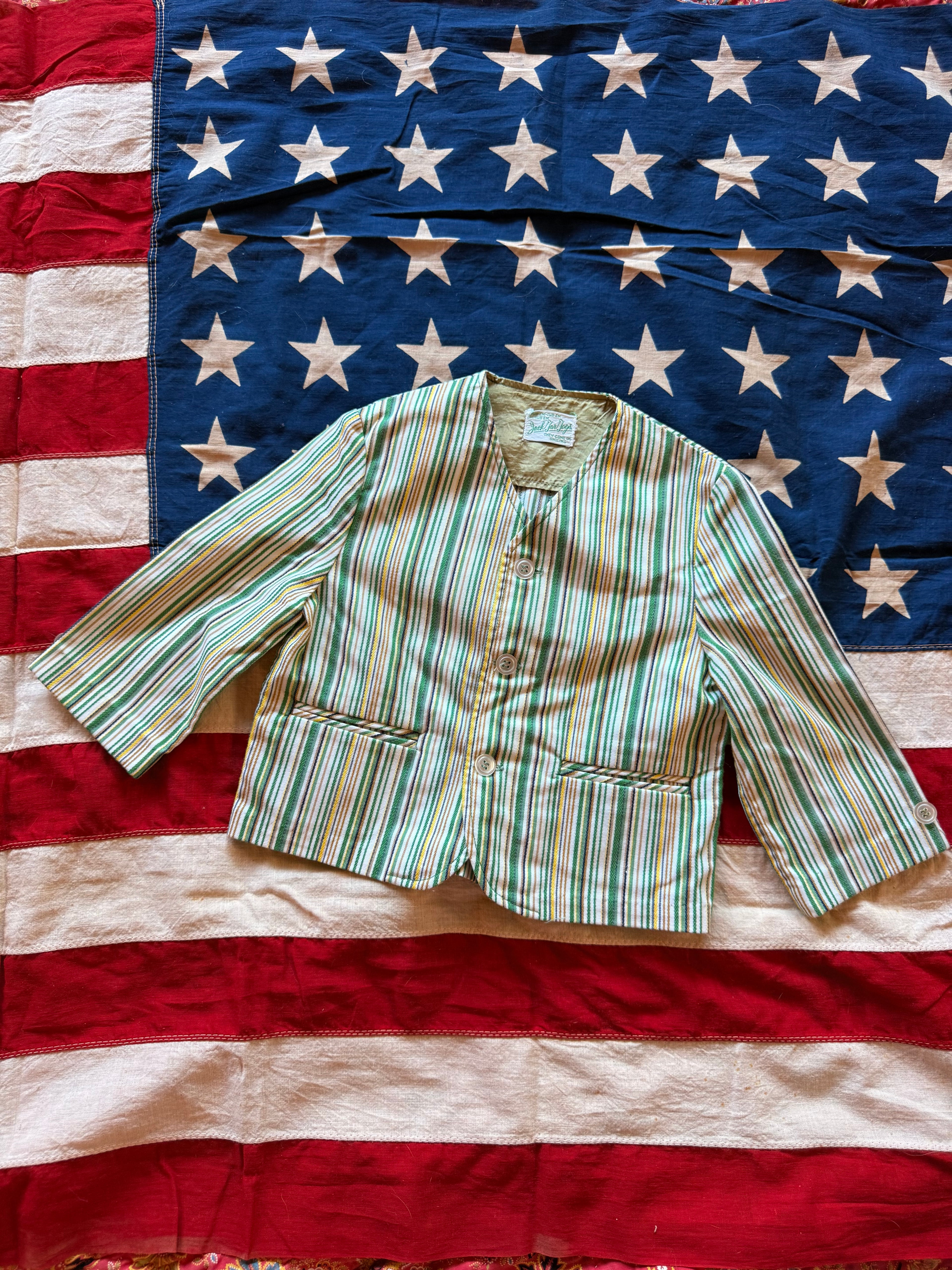 1950s stripped jacket