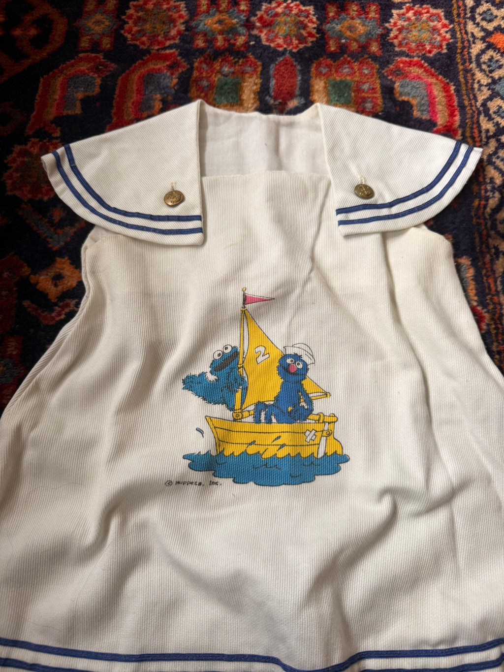 1970s sesame street sailor dress