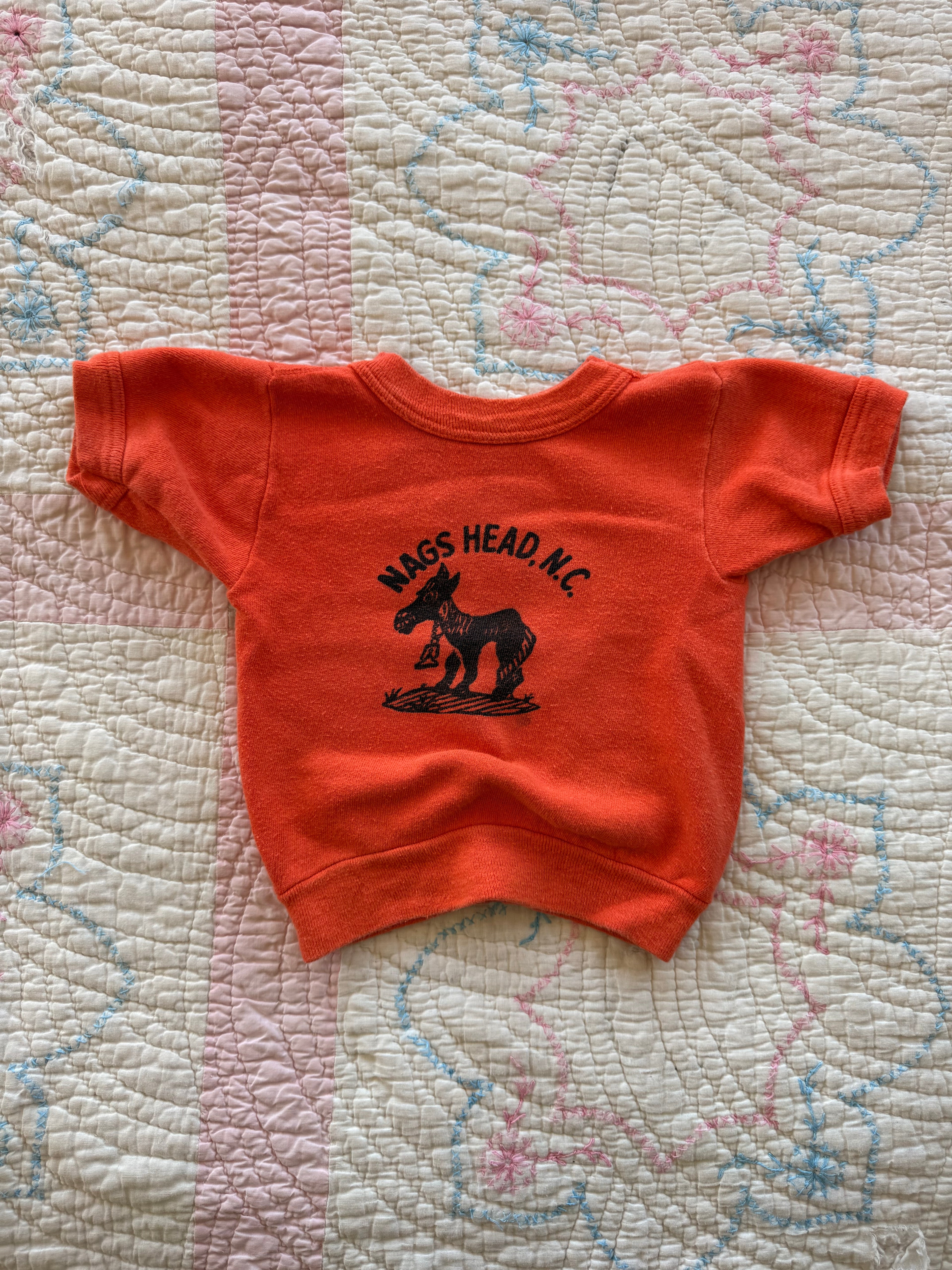 1960s nags head south carolina souvenir sweatshirt tee