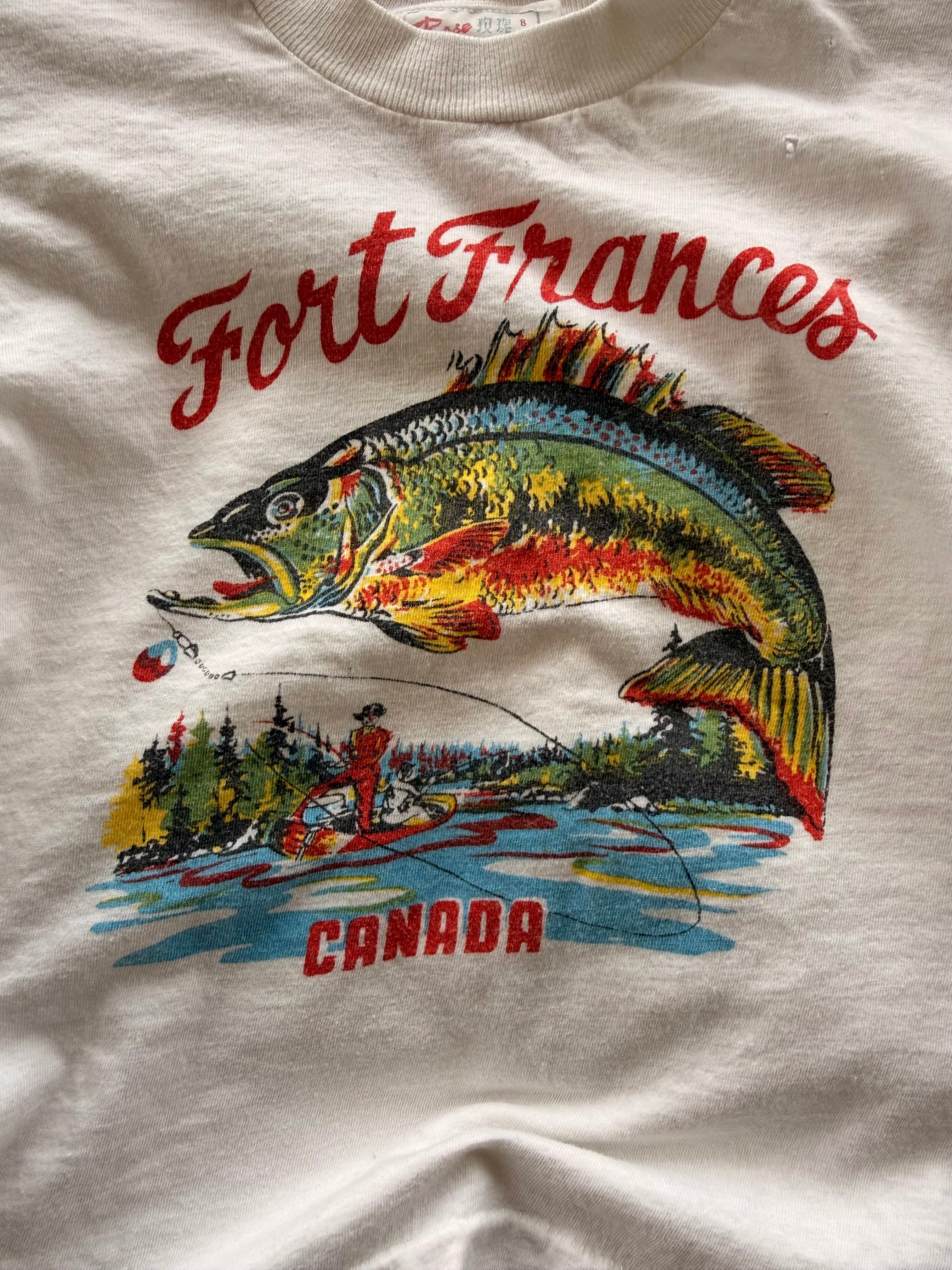 1970s fort frances canada tourist tee