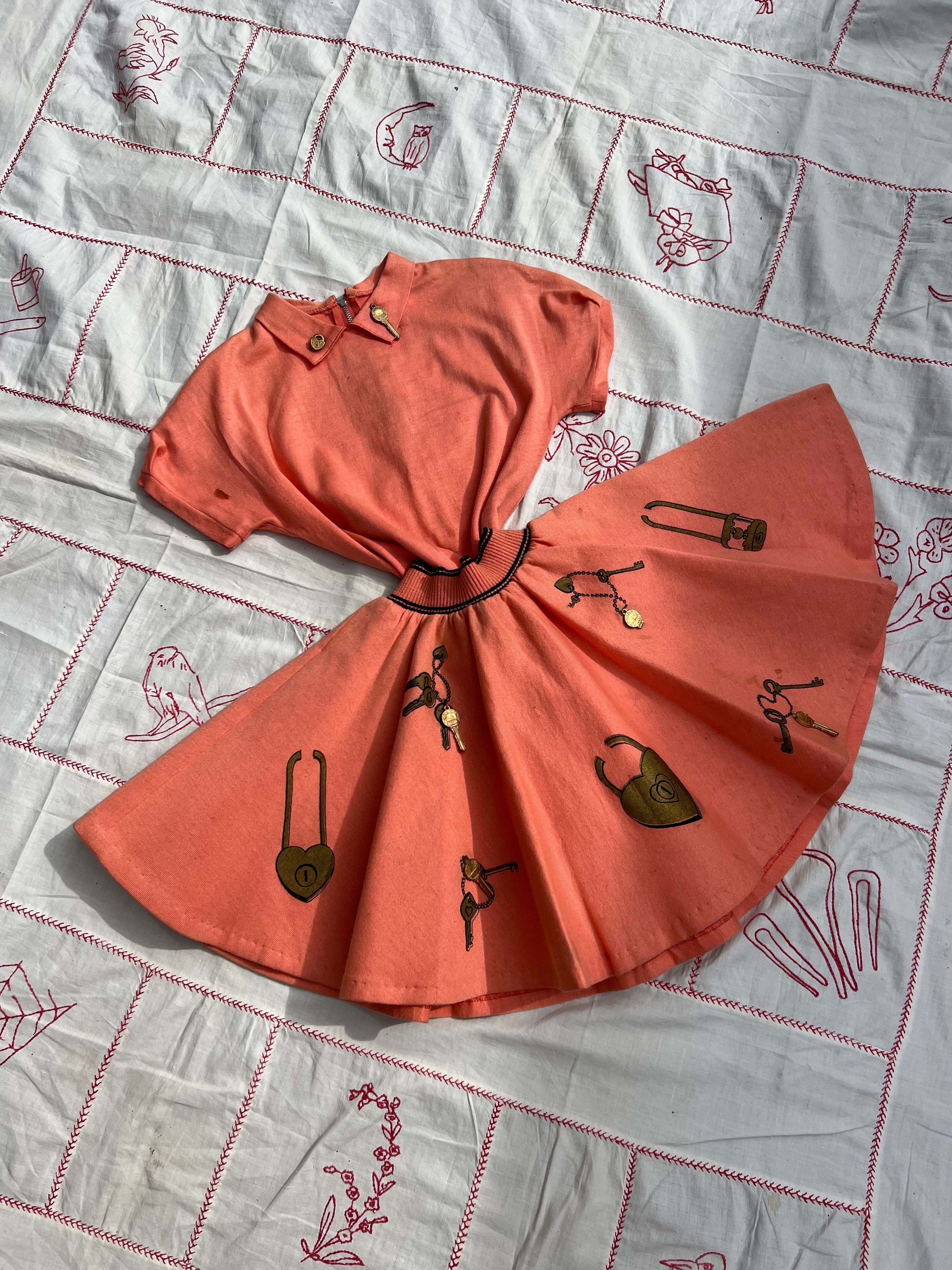 1950s key to my heart set