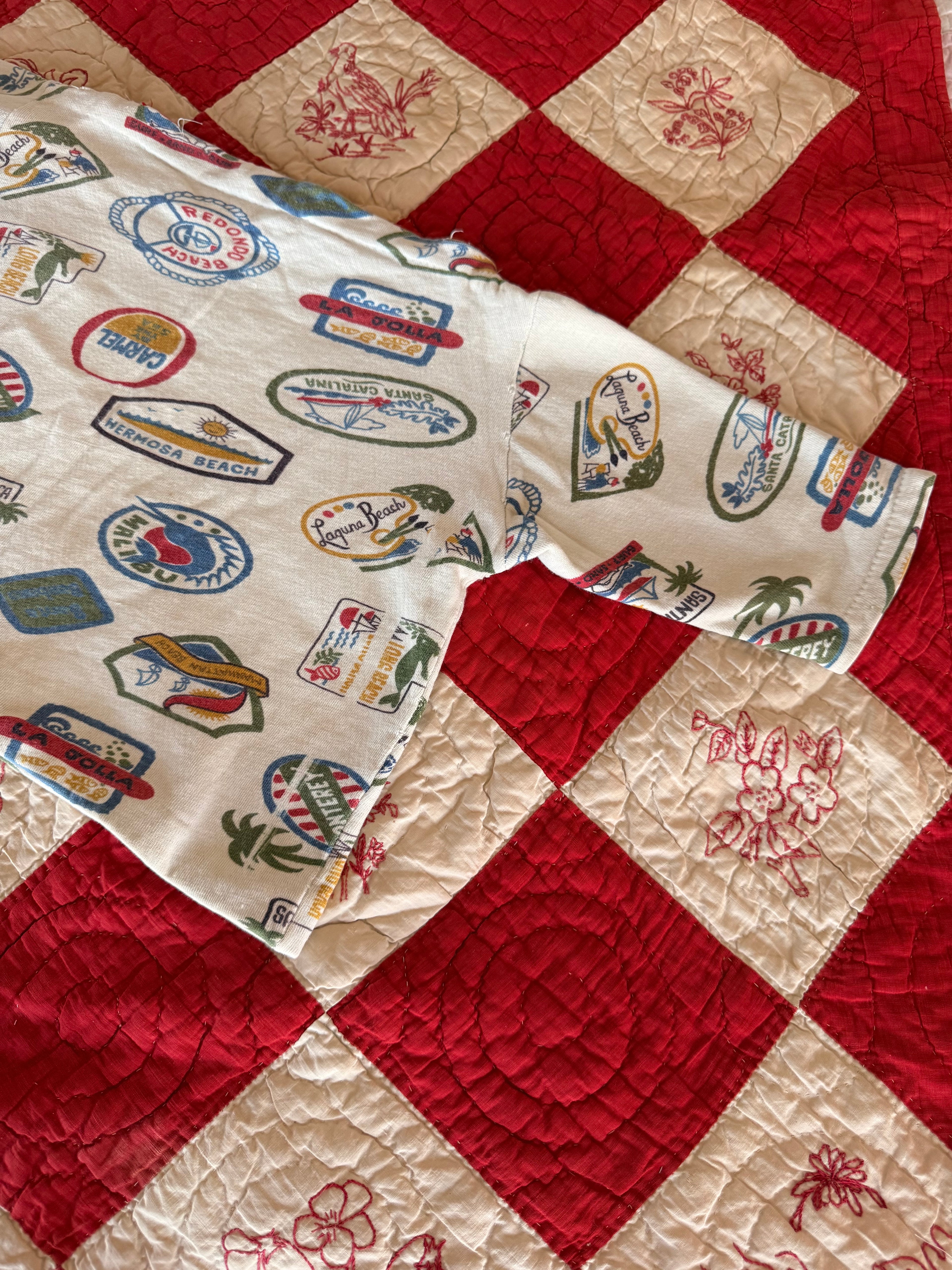 1950s california beach sweatshirt