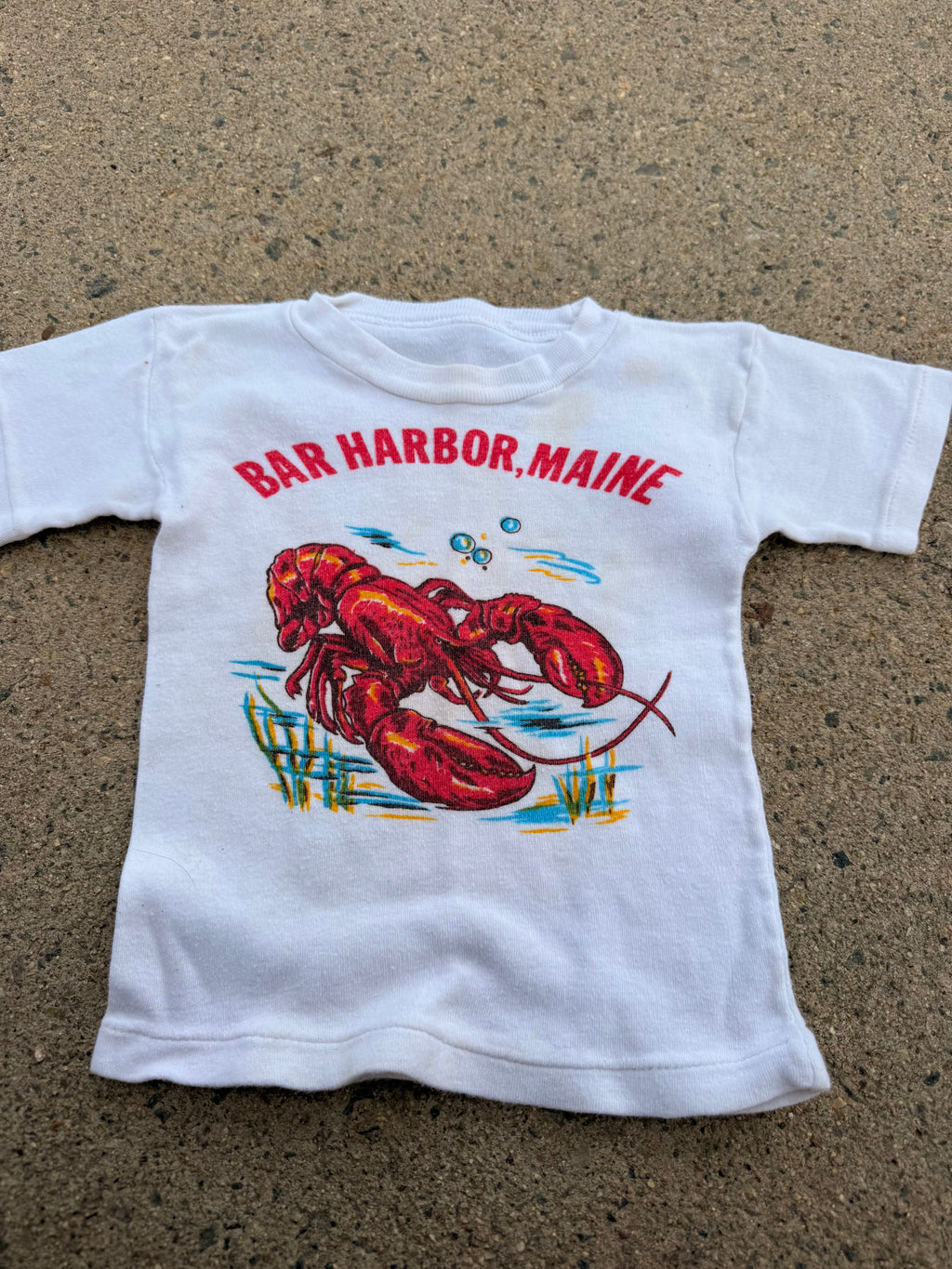 1950 bar harbor maine souvenir tee