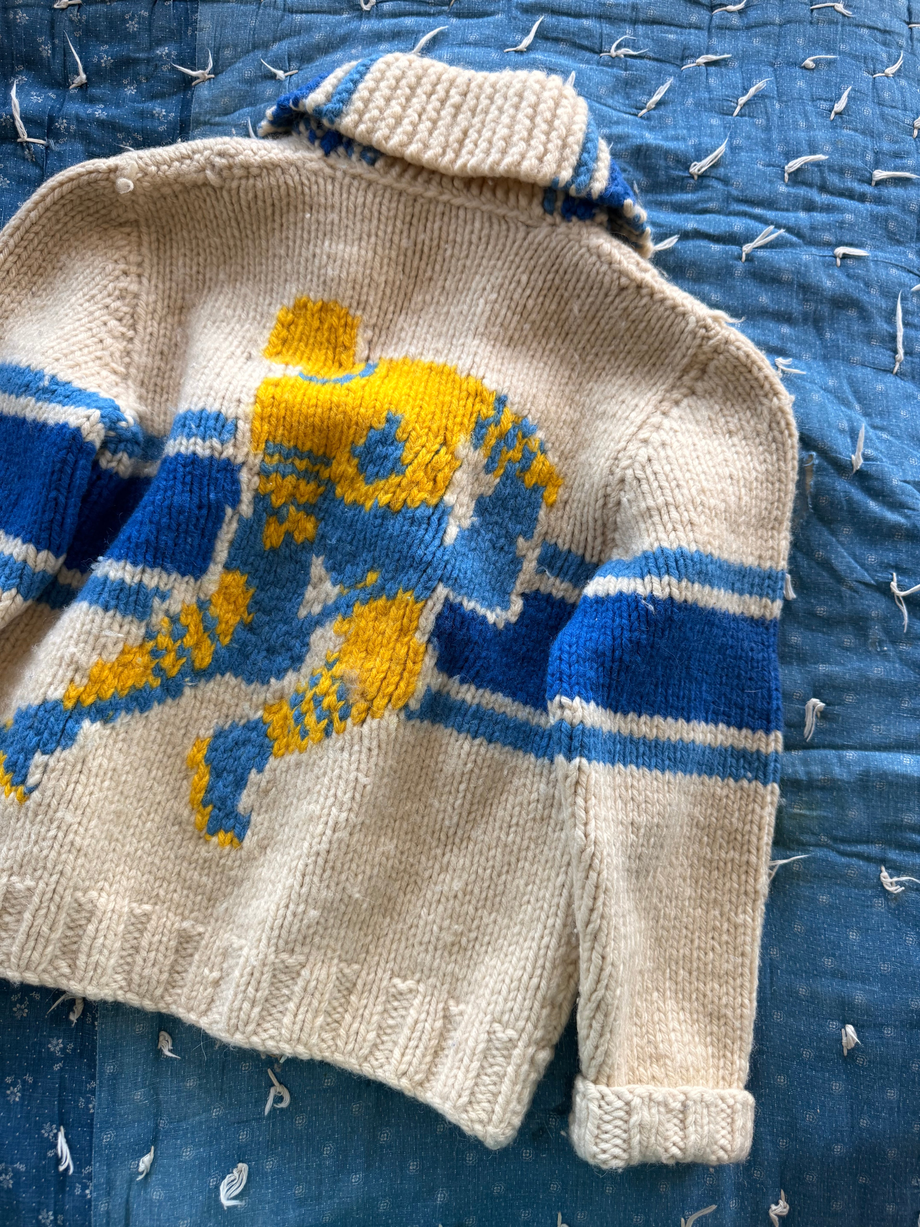 1970s toronto maple leaf wool cowichan