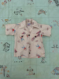 1950s coca cola cowboy button down
