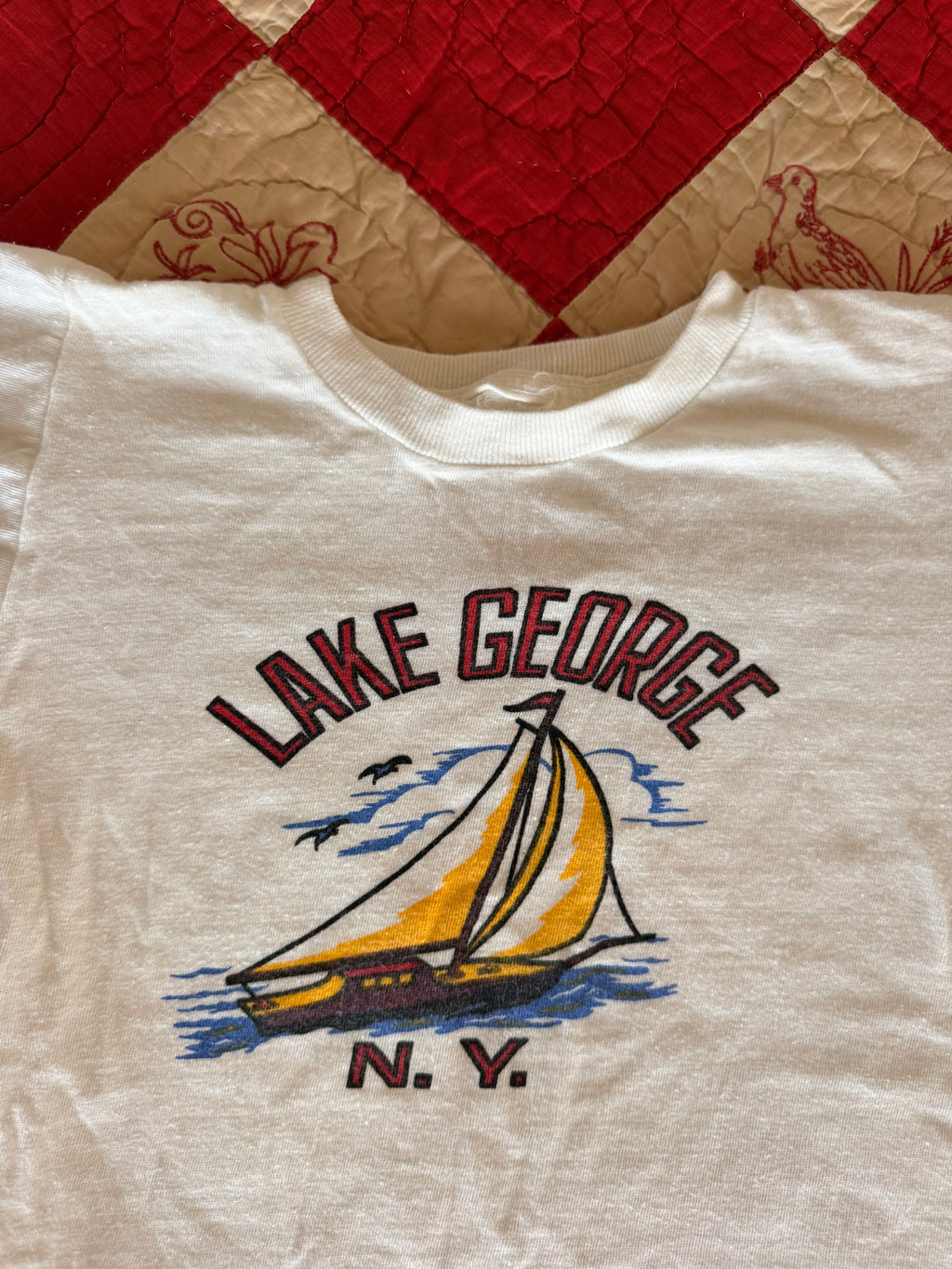 1960s lake george new york souvenir tee (ADULT)