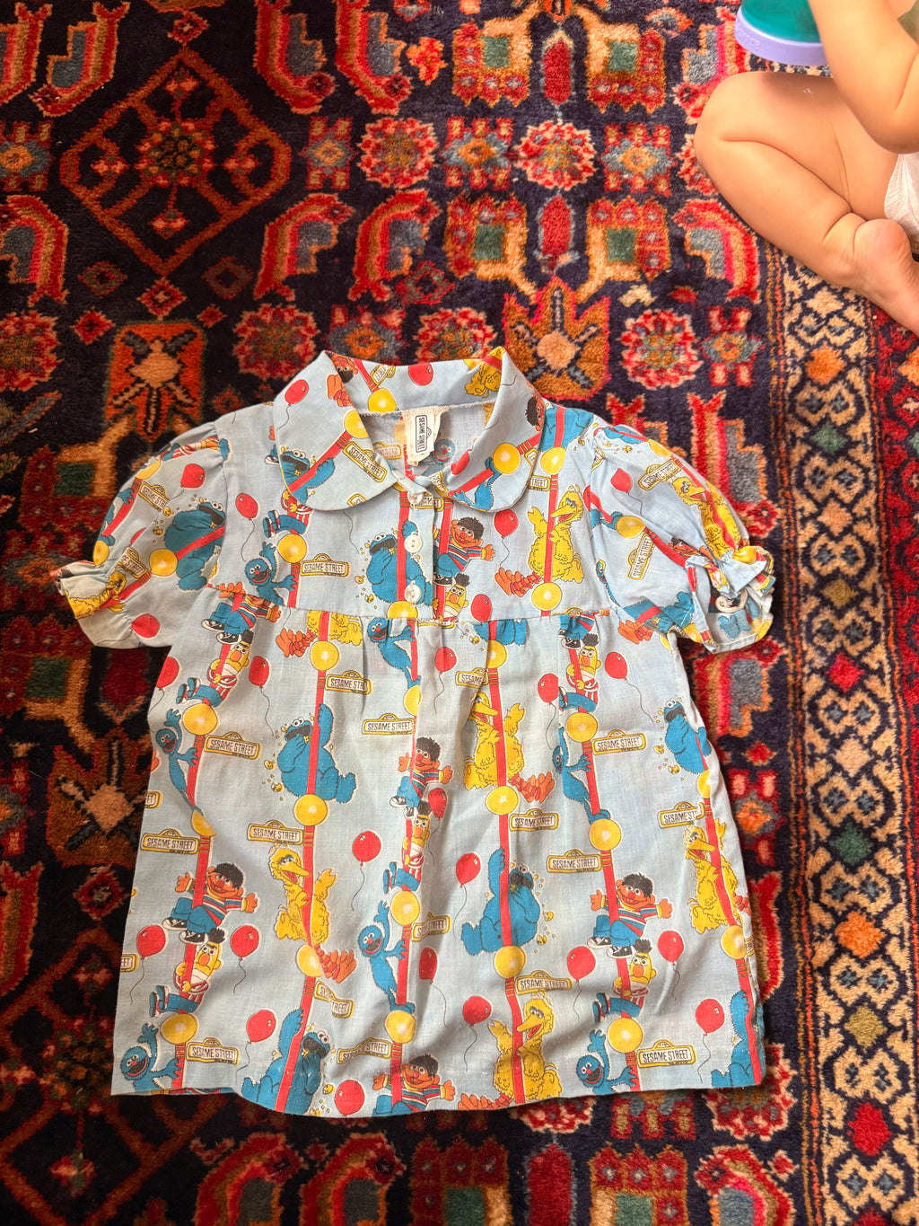 1970s sesame street baby doll top