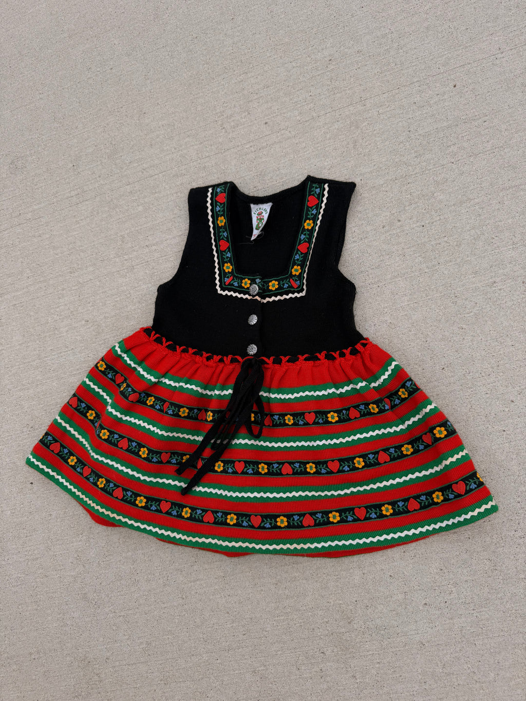 1960s german wool dress