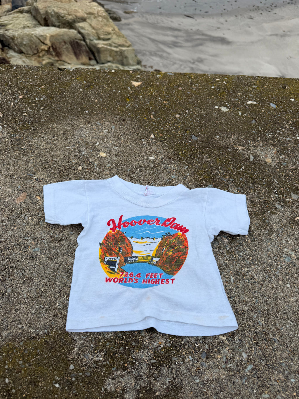 1950s champion hoover dam souvenir tee