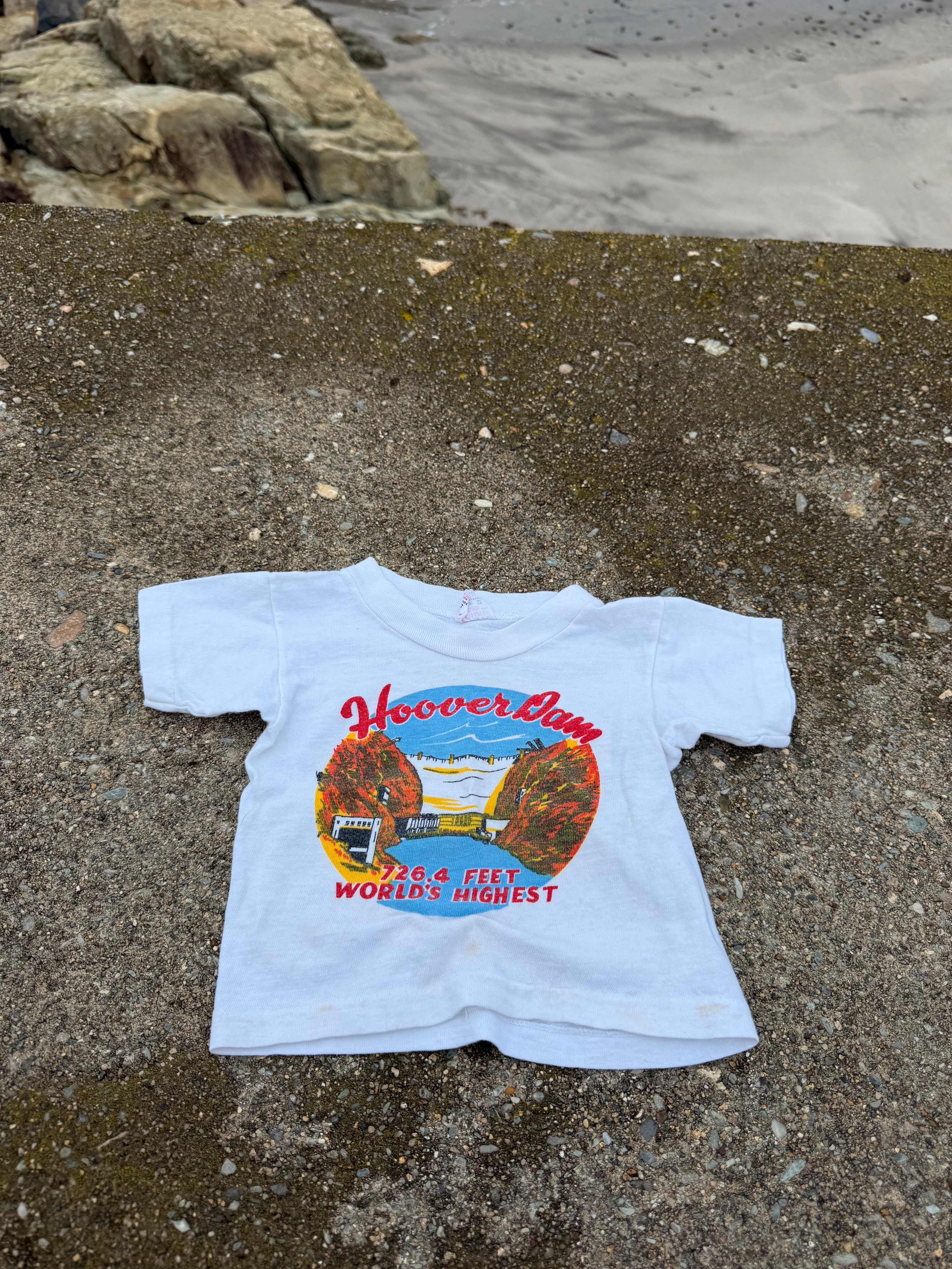 1950s champion hoover dam souvenir tee