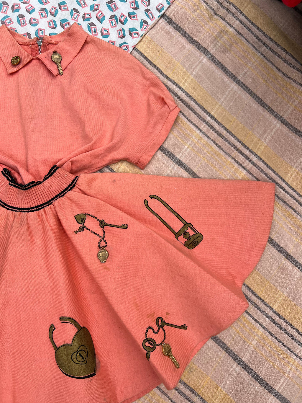 1950s key to my heart set