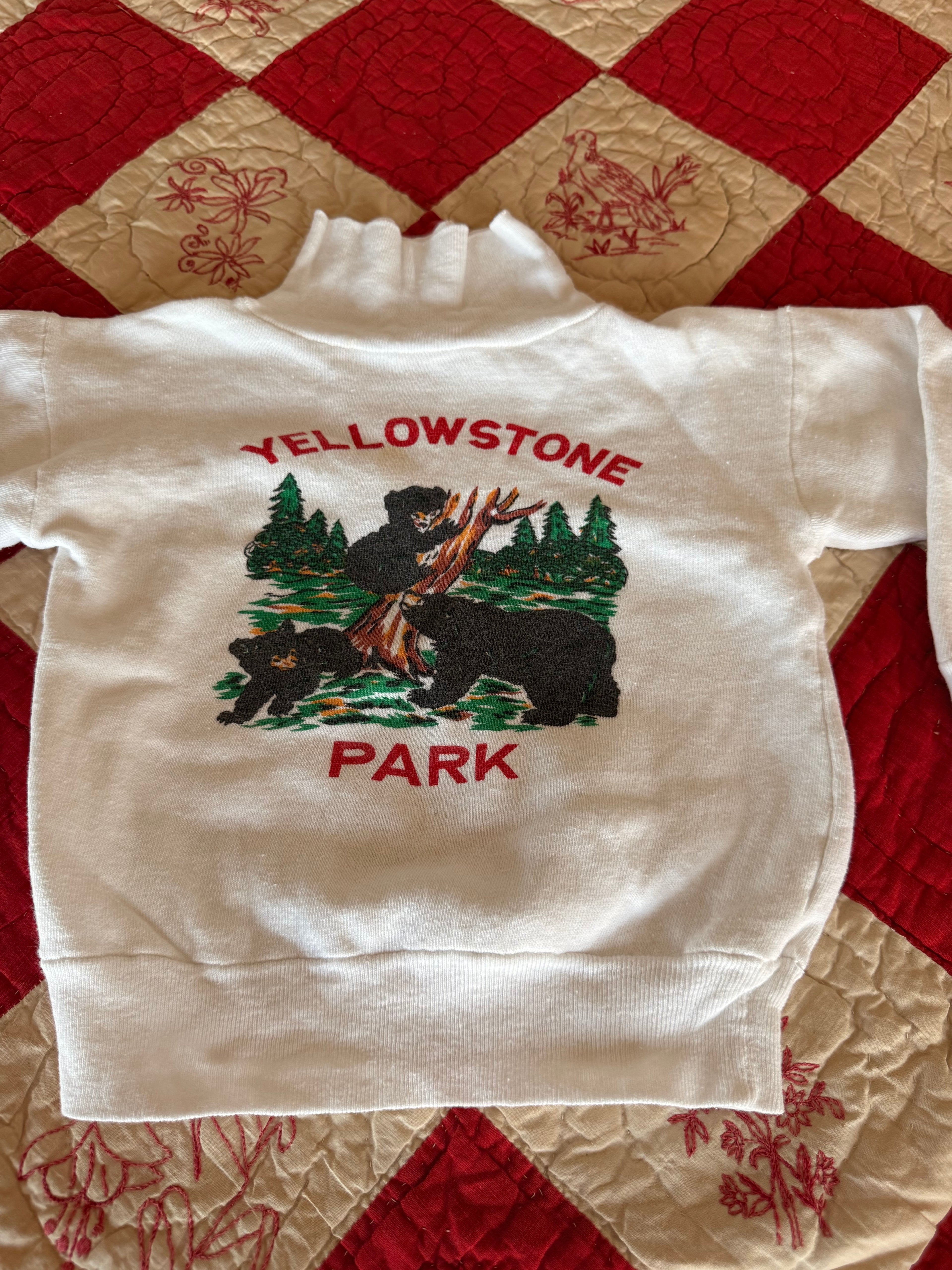 1950s yellowstone sweatshirt