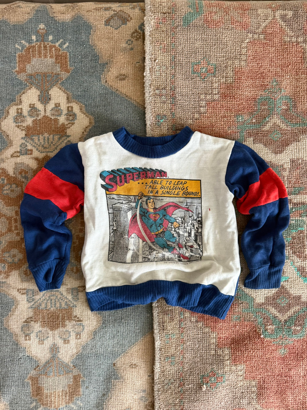 1970s superman sweatshirt