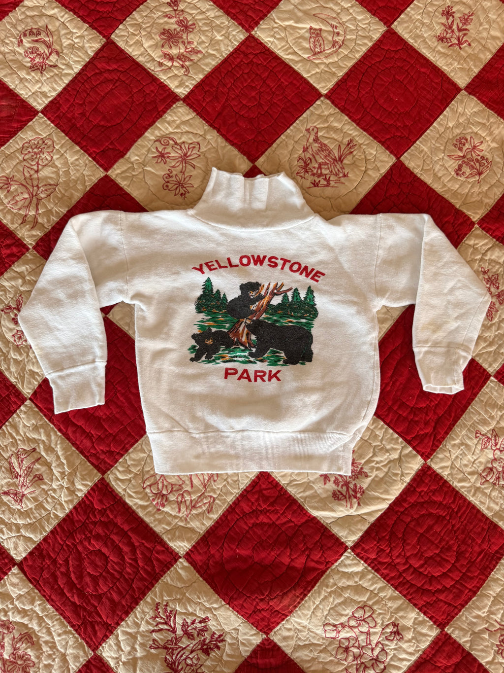 1950s yellowstone sweatshirt
