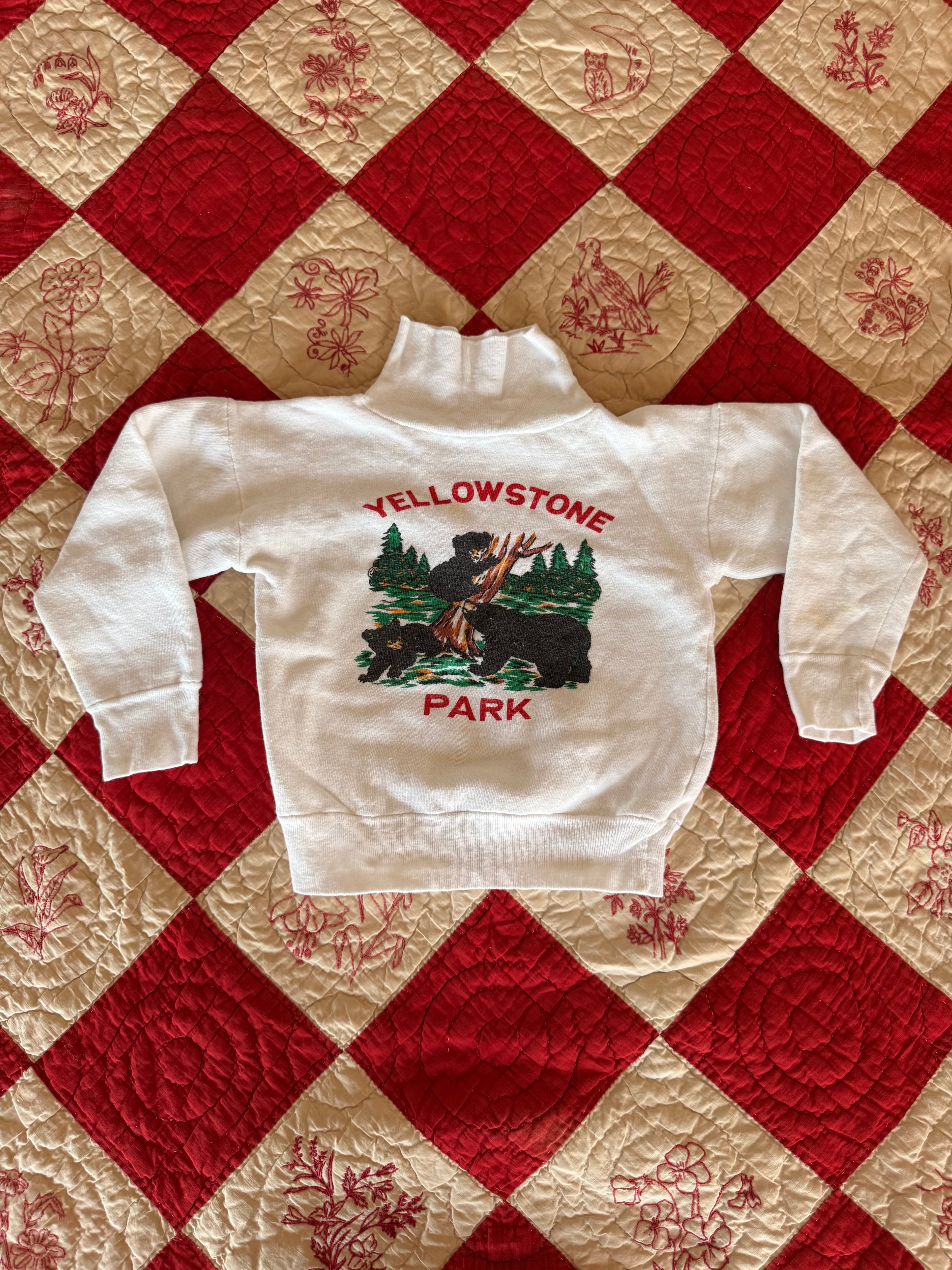 1950s yellowstone sweatshirt