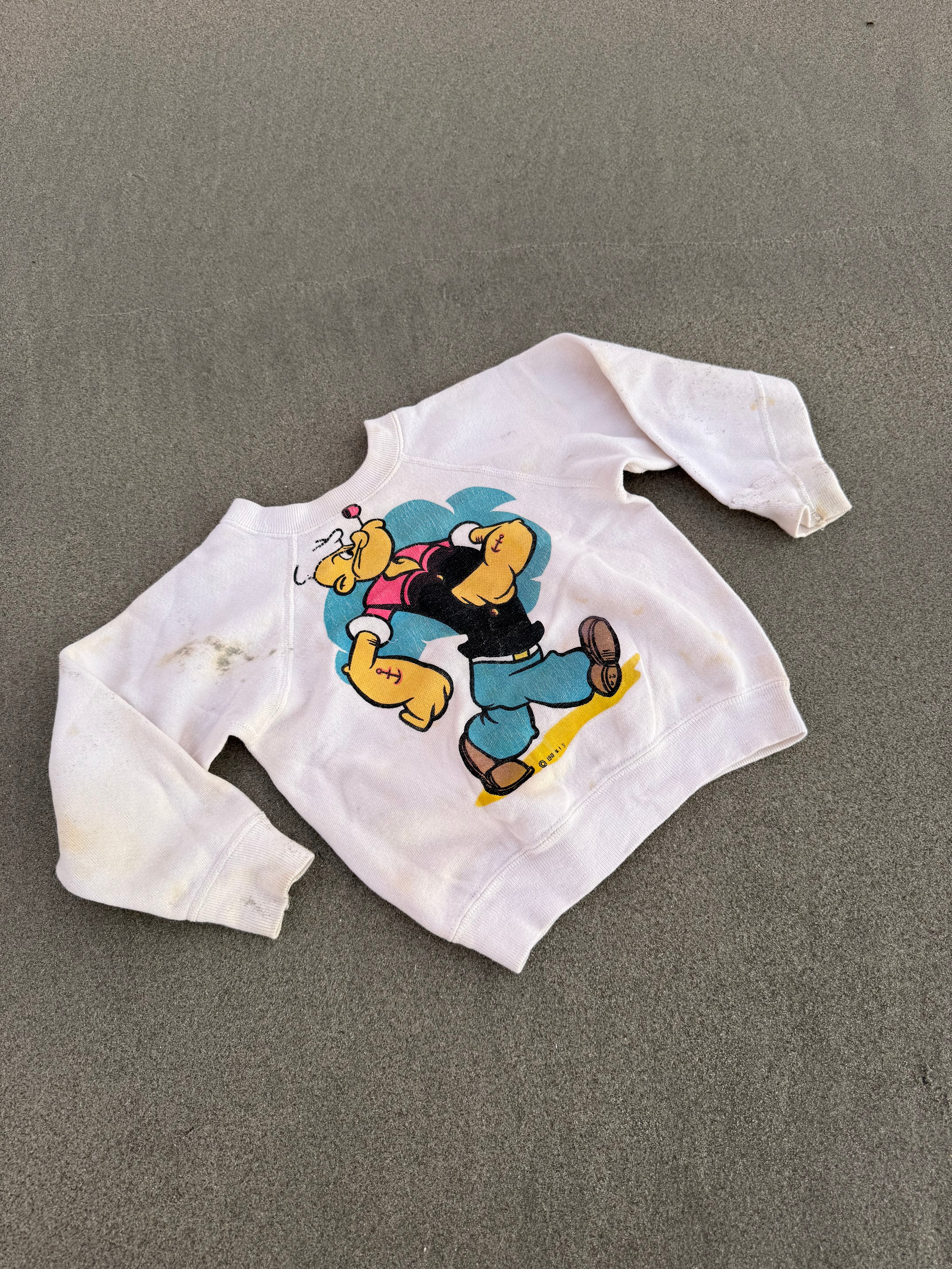 1970s popeye sweatshirt