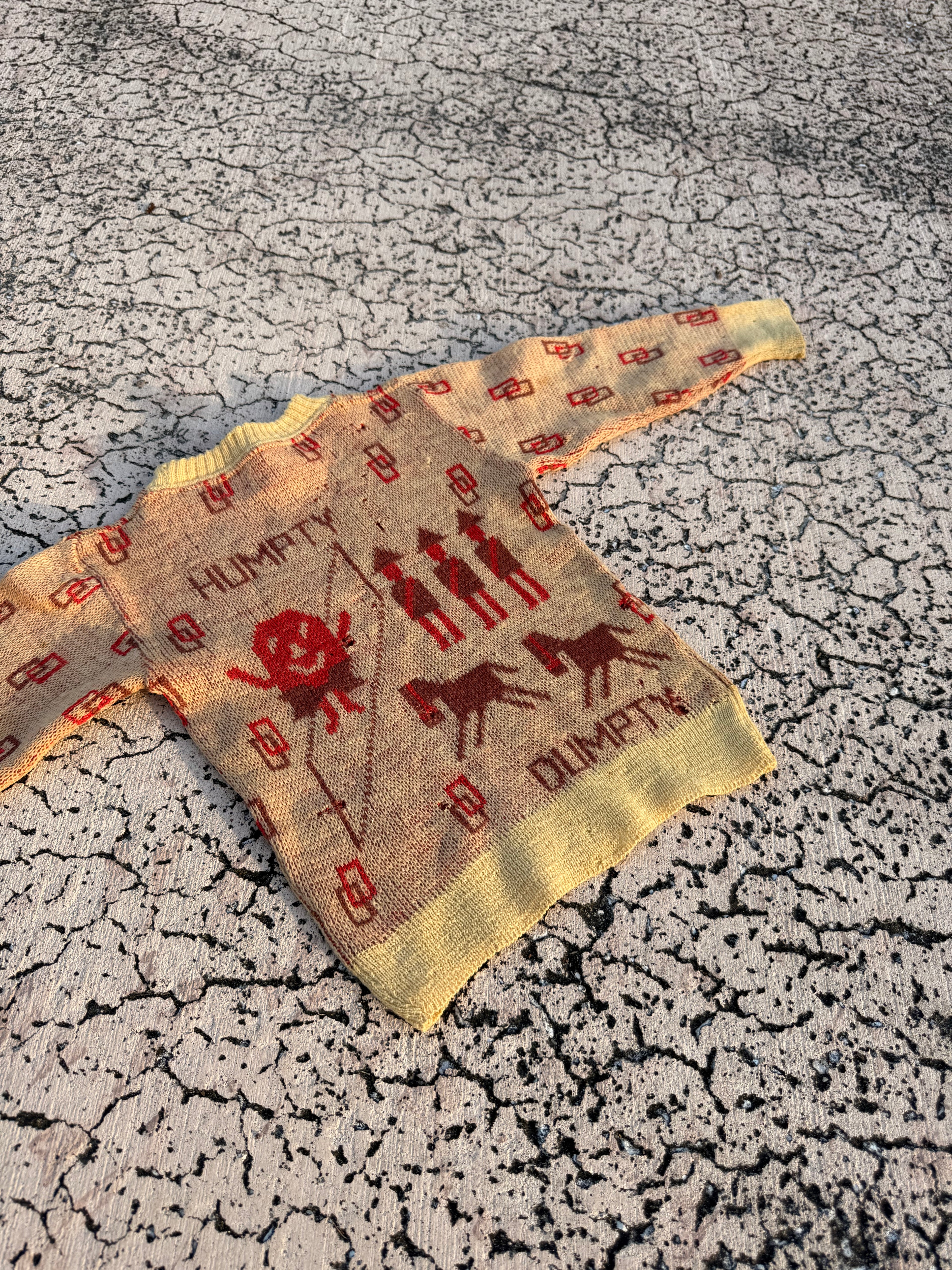 1950s humpty dumpty knit