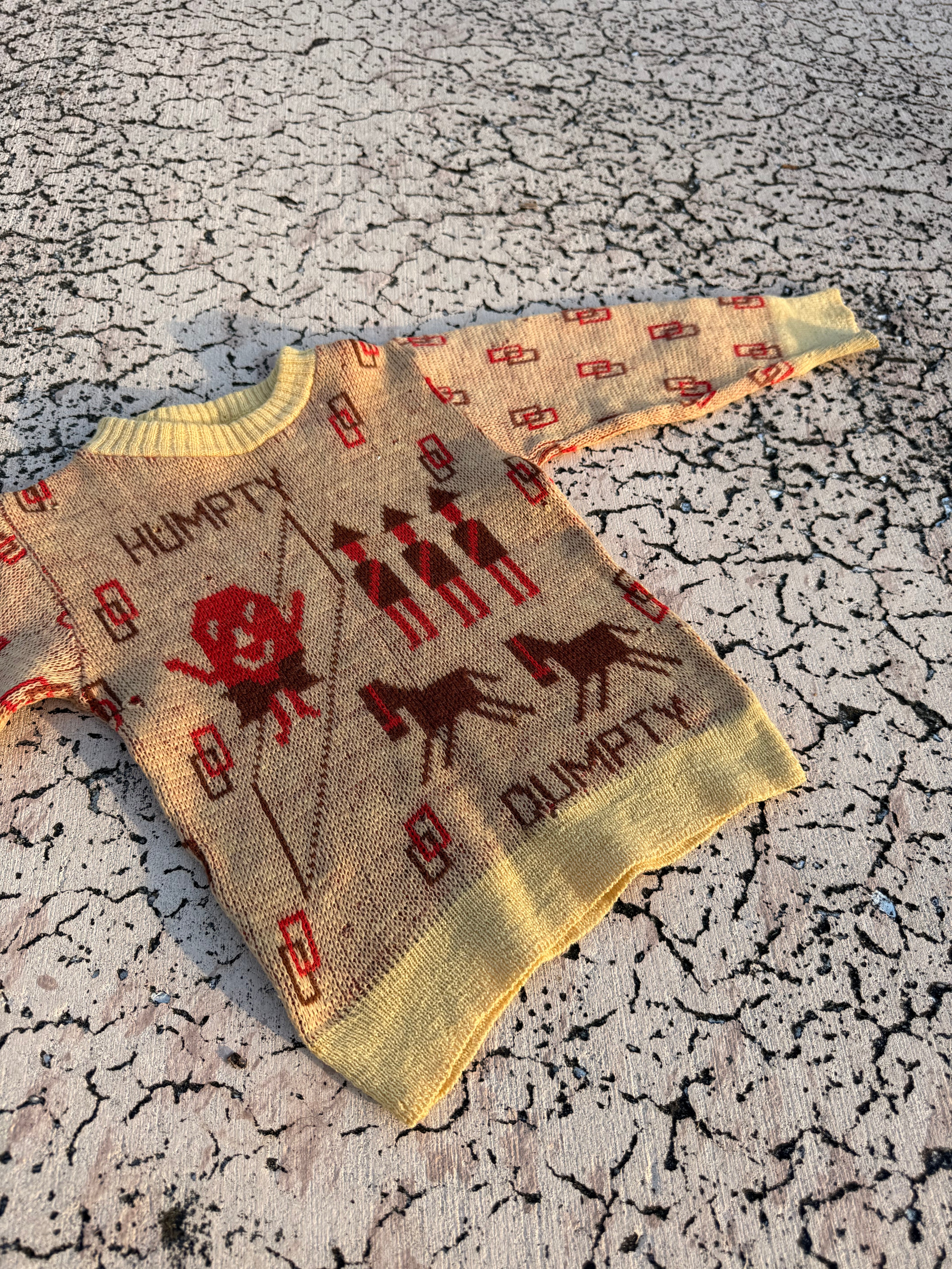 1950s humpty dumpty knit